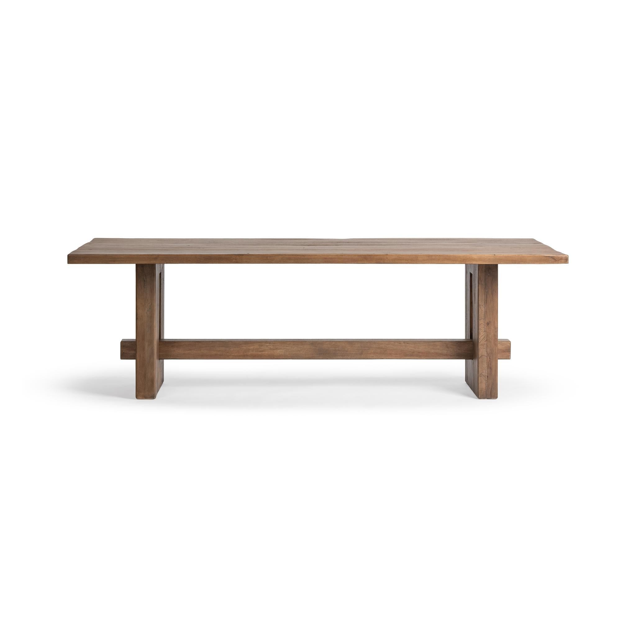 Mantova 96" Dining Table - Reclaimed Barnwood