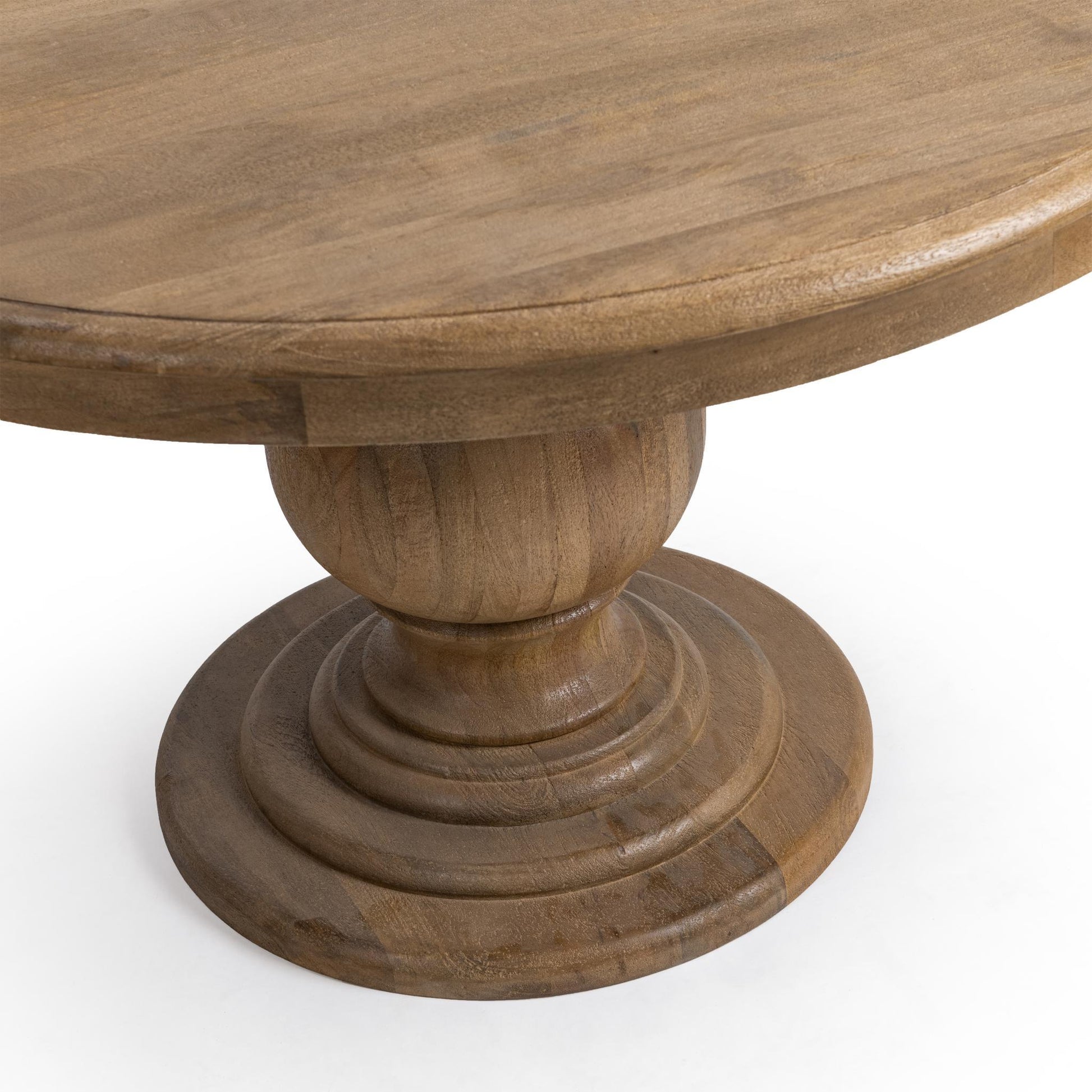 Brookside 48" Round Dining Table - Desert Sandwood
