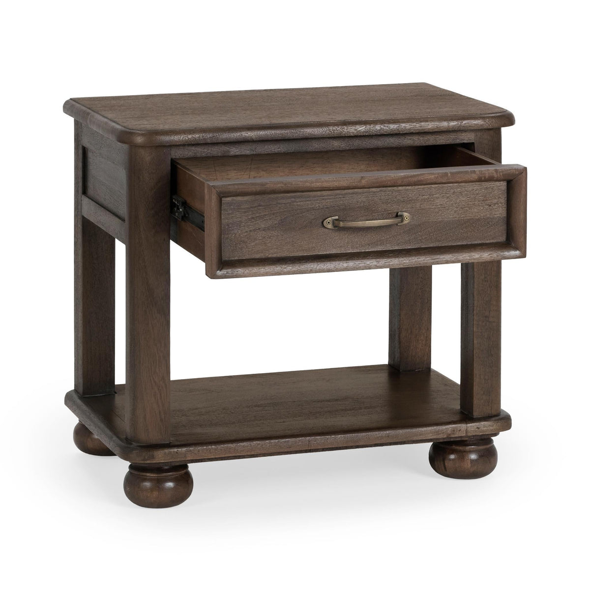 Brookside End Table - Cocoa Brown / Rectangle by Classic Home - view 4