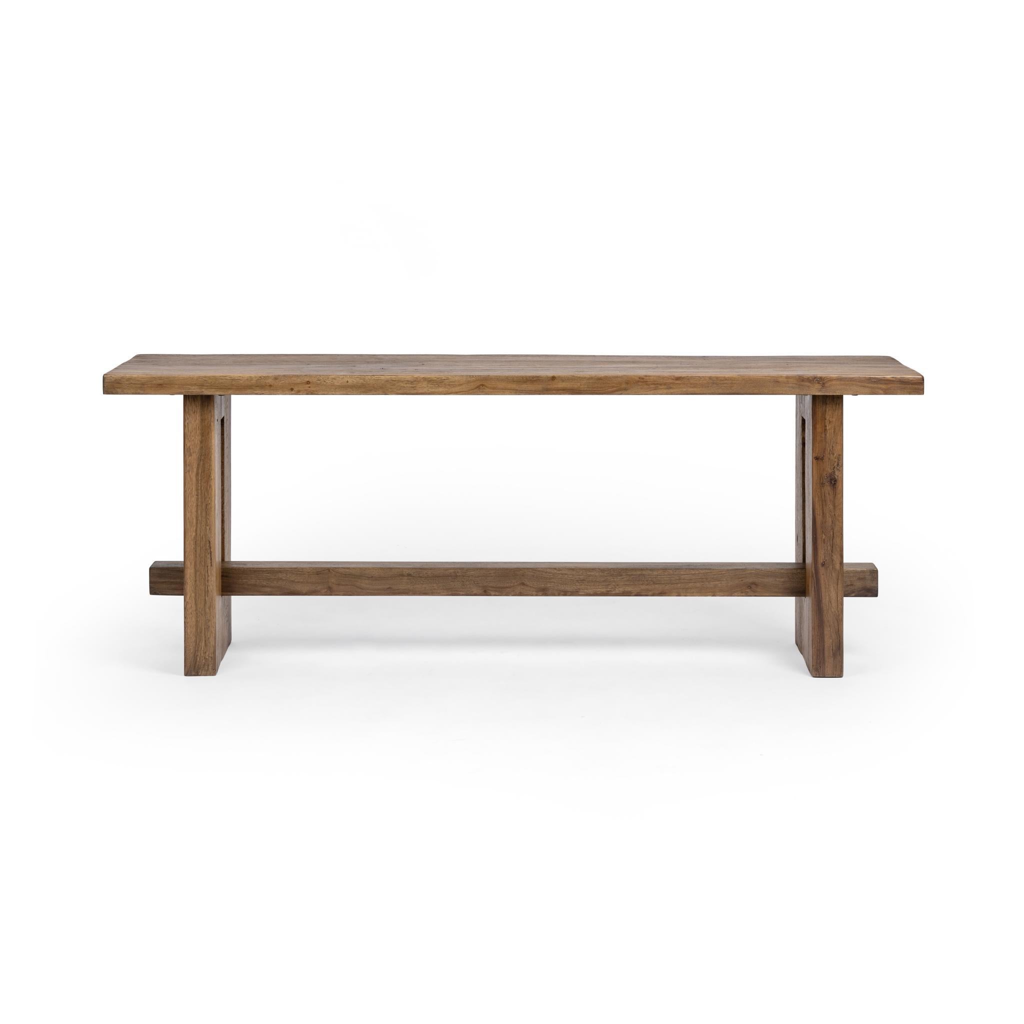 Mantova Console Table - Reclaimed Barnwood