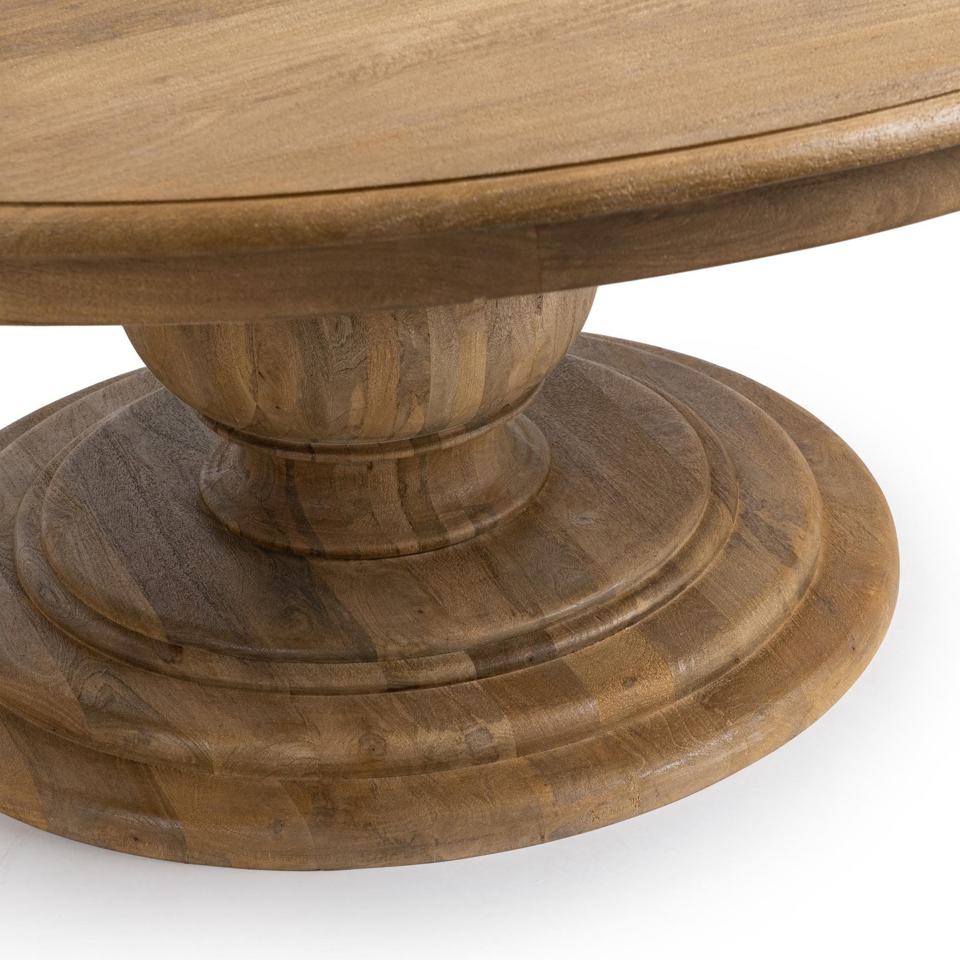Brookside 72" Round Dining Table - Desert Sandwood