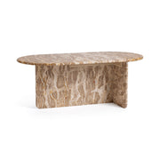 Jaylani Oval Coffee Table - Desert Drift