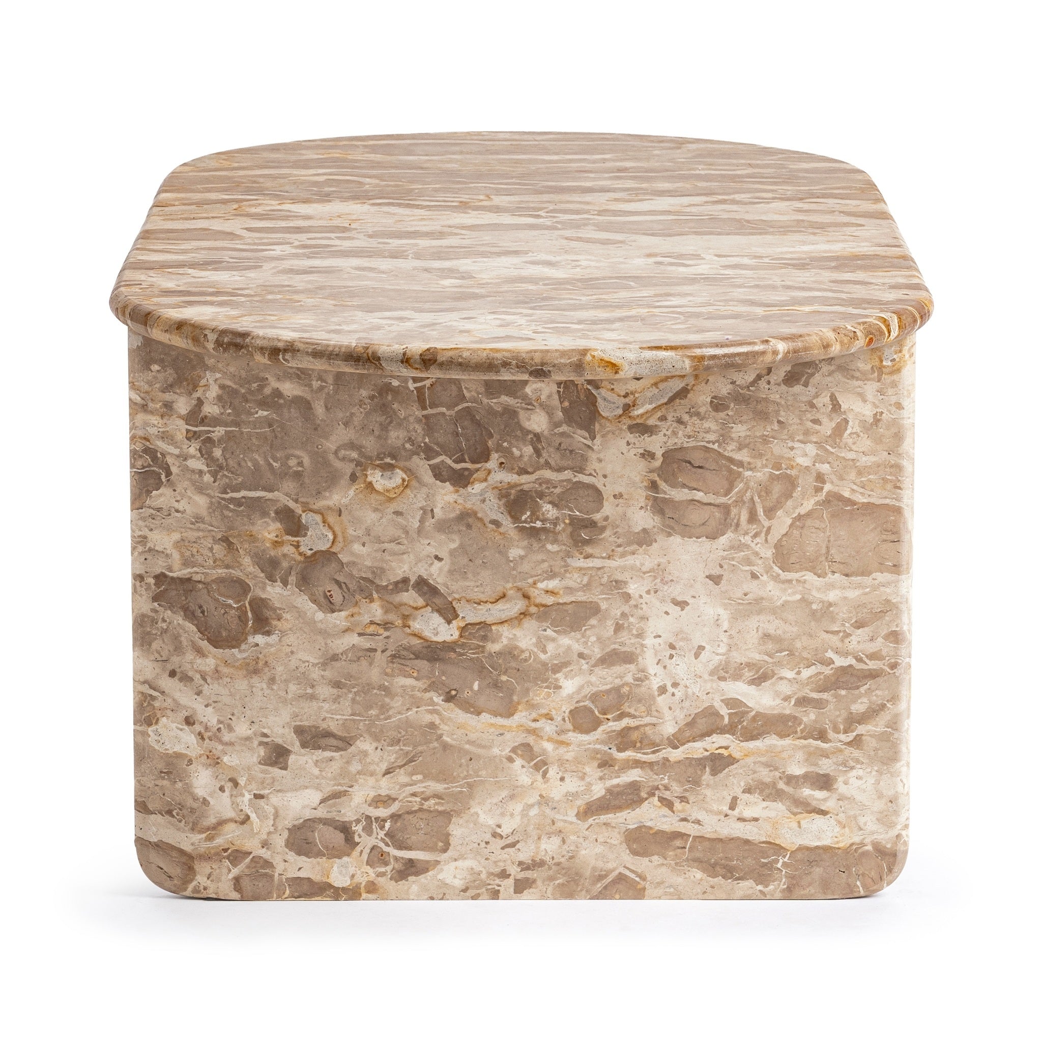 Jaylani Oval Coffee Table - Desert Drift