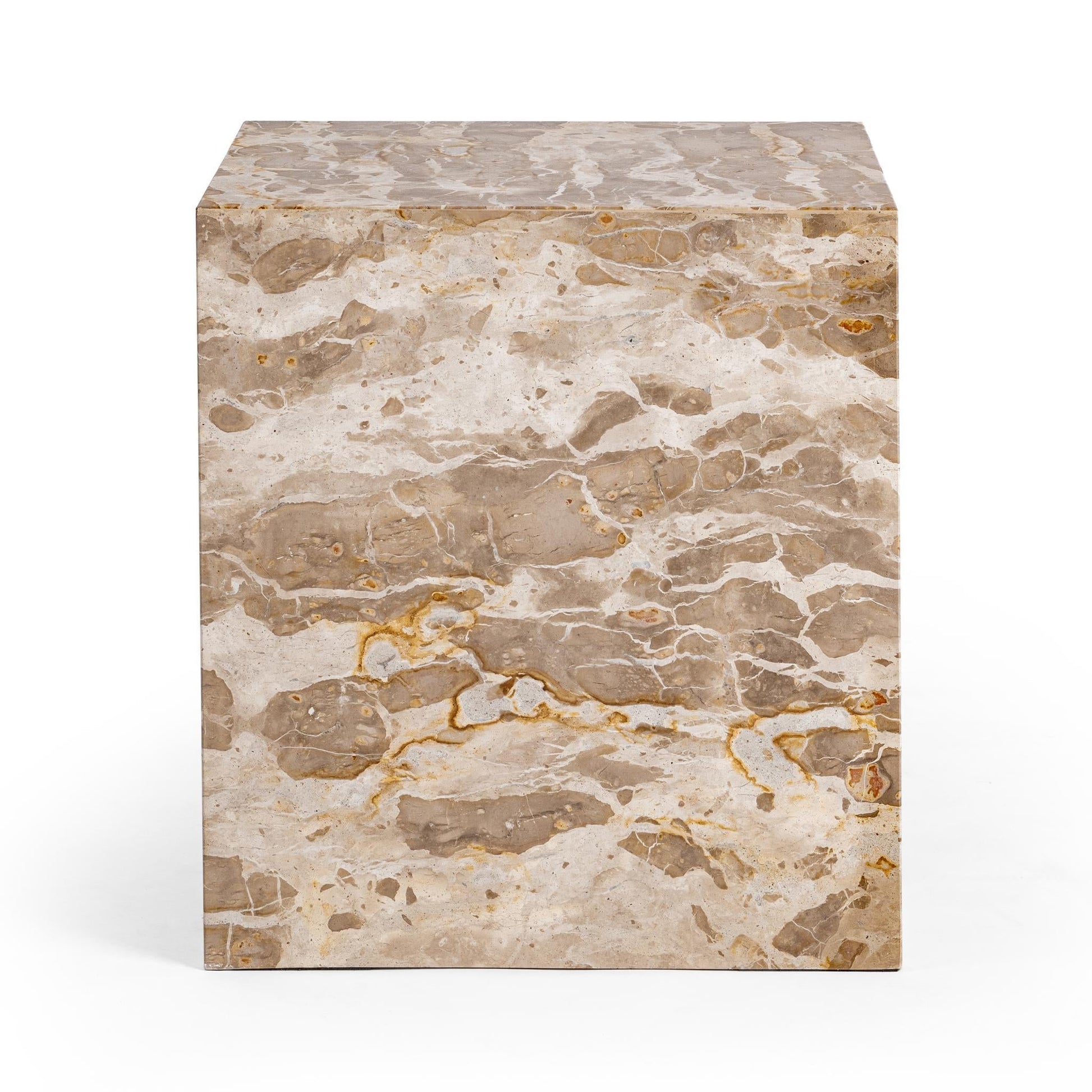 Jaylani Square End Table - Desert Drift
