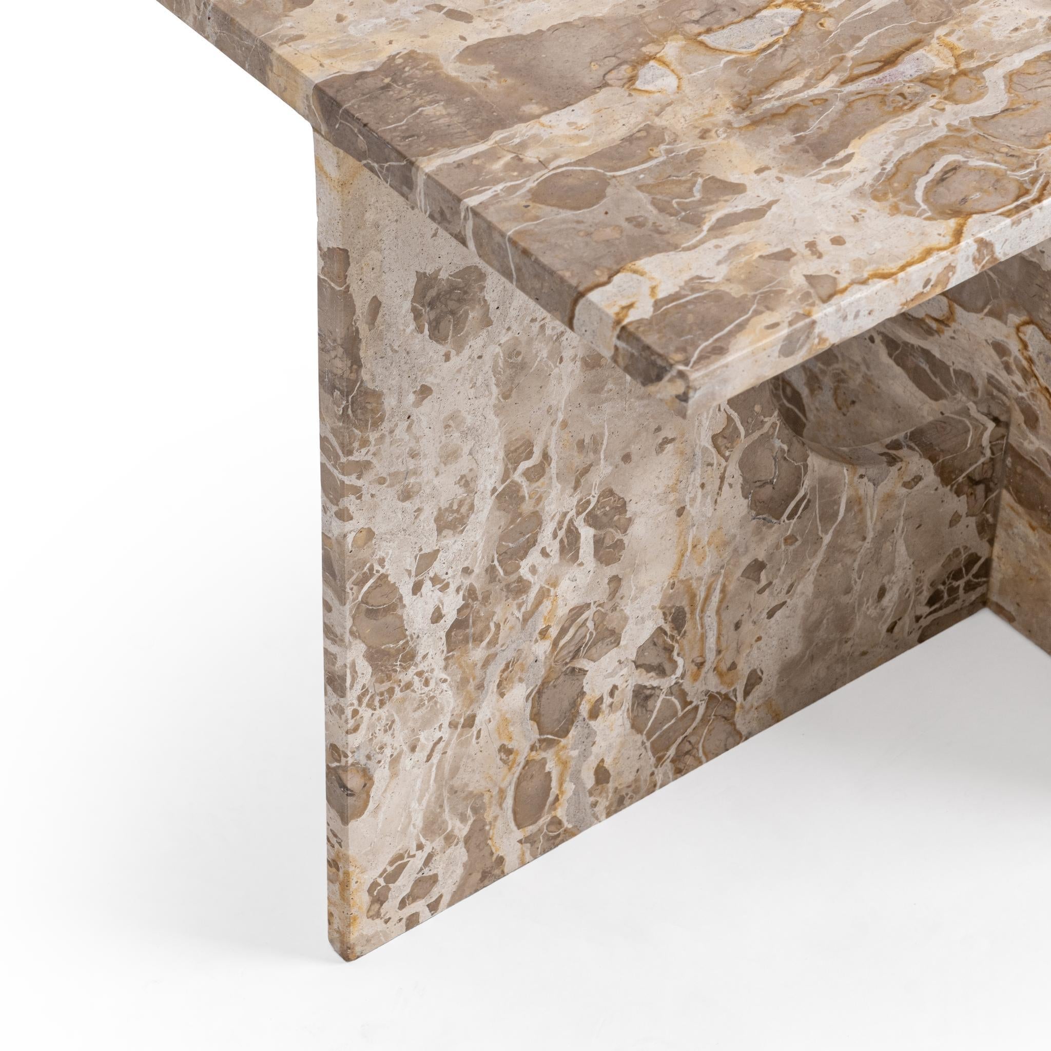 Jaylani Square End Table - Desert Drift