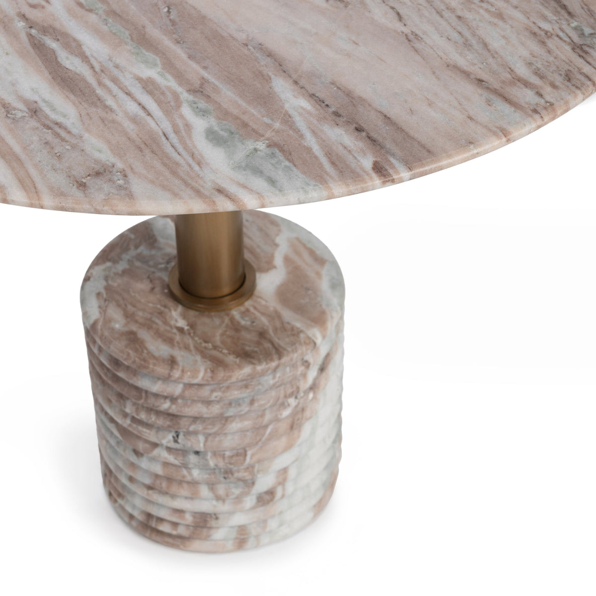 Roma Dining Table - Petal Stone / 36" / Round by Classic Home - view 4