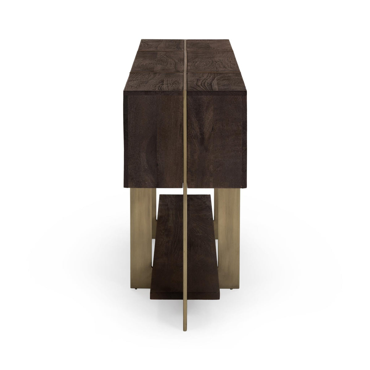 Desmond Console Table - Cocoa Brown / 60" / Rectangle by Classic Home - view 3