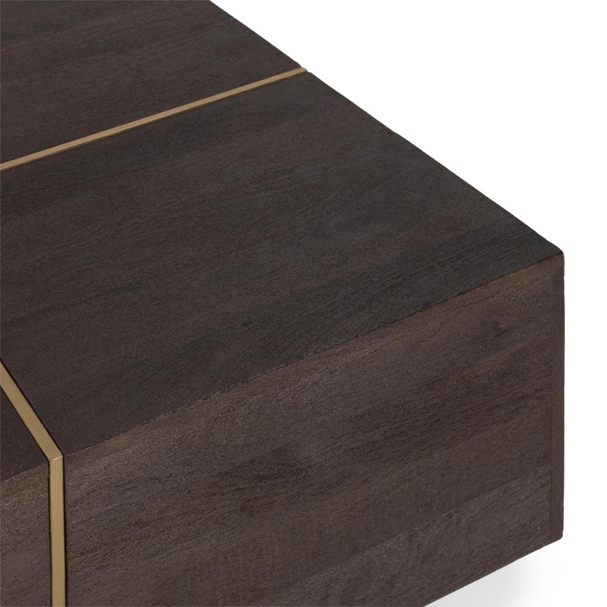 Desmond Coffee Table - Cocoa Brown / 54" / Rectangle by Classic Home - view 4