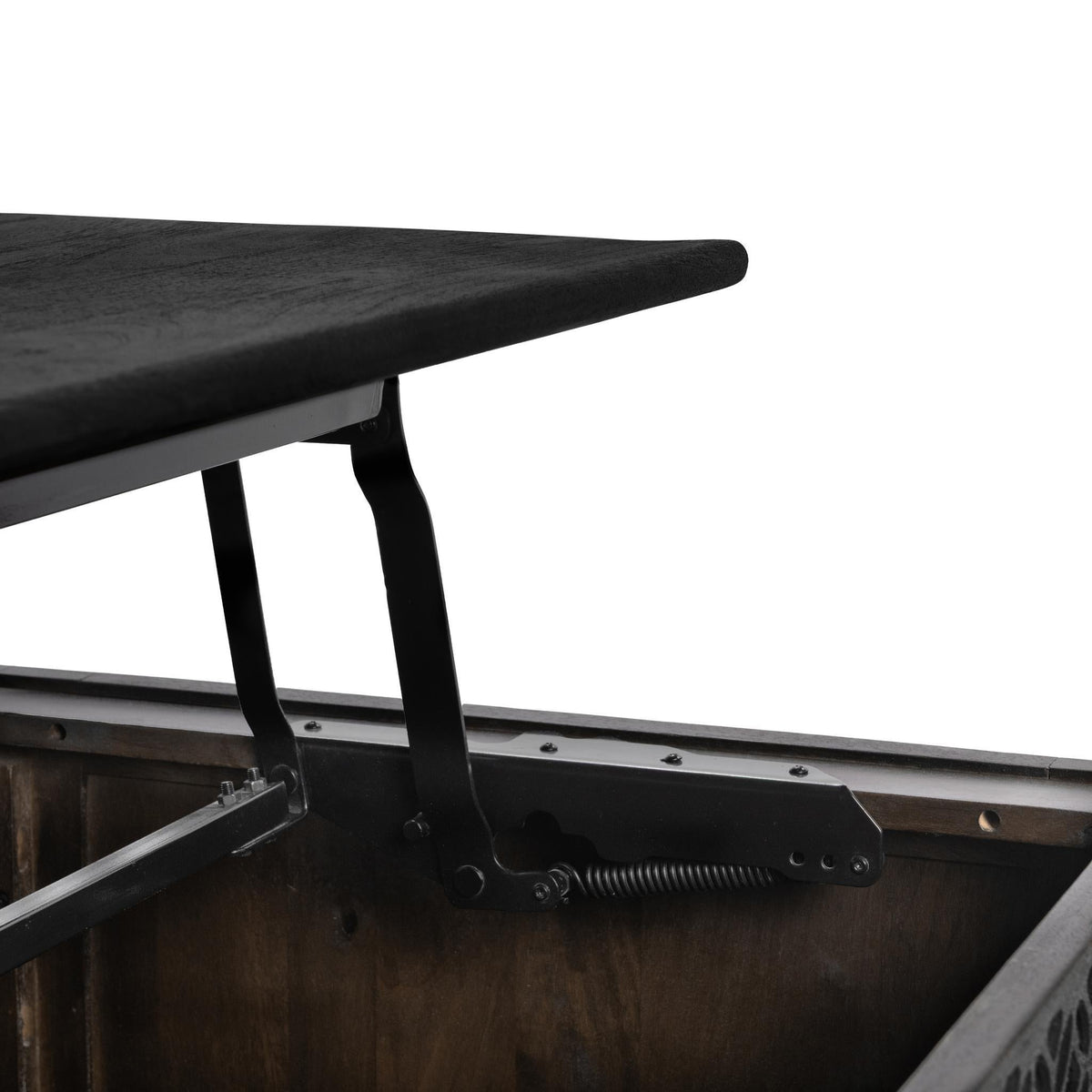 Hollis Lift-Top Coffee Table - Midnight Black by Classic Home - view 5
