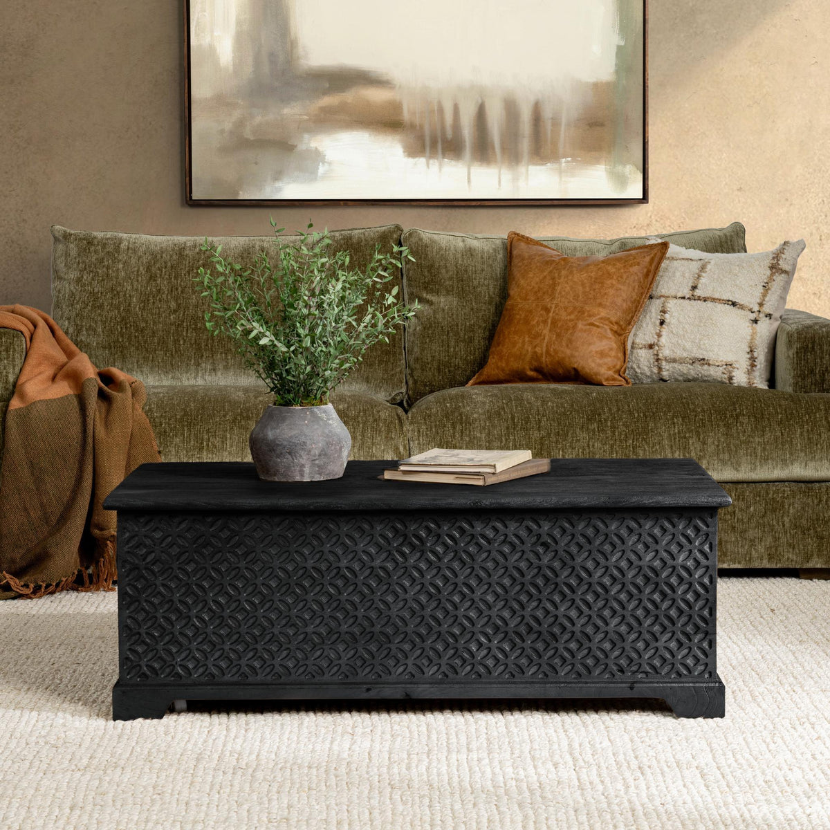 Hollis Lift-Top Coffee Table - Midnight Black by Classic Home - view 8