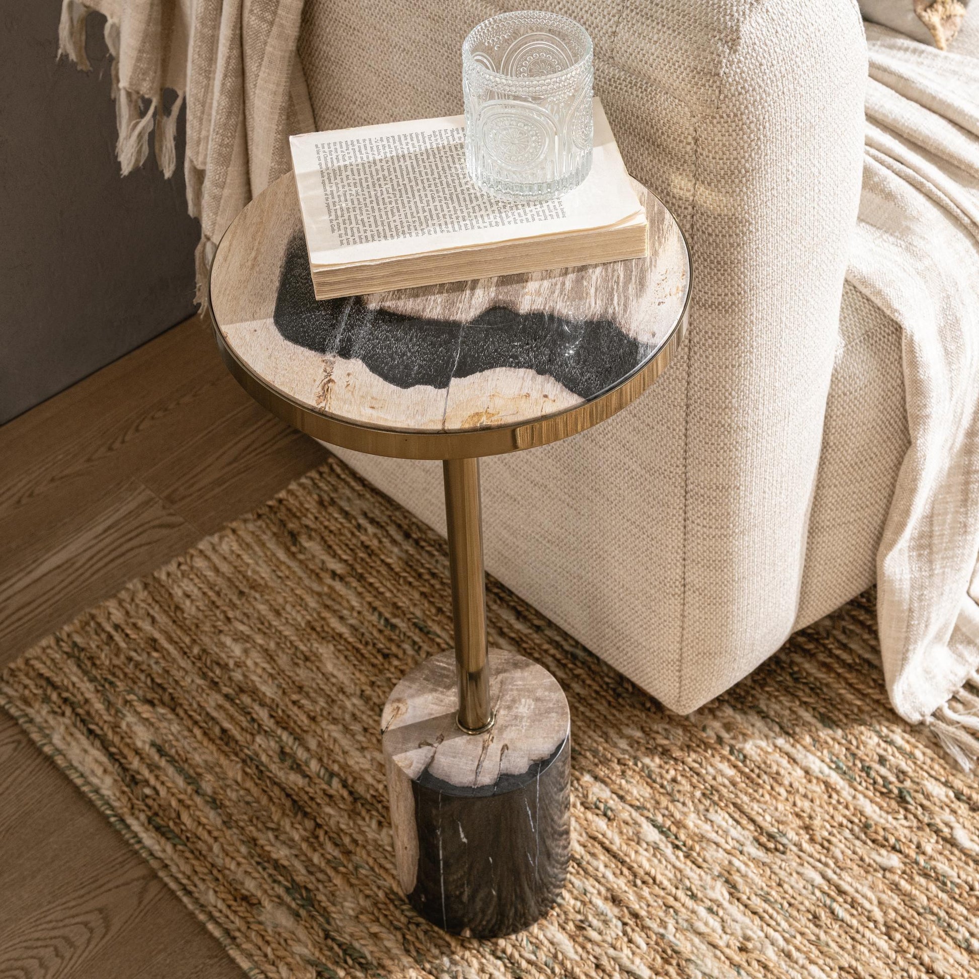 Jordyn Accent Table - Molten Husk