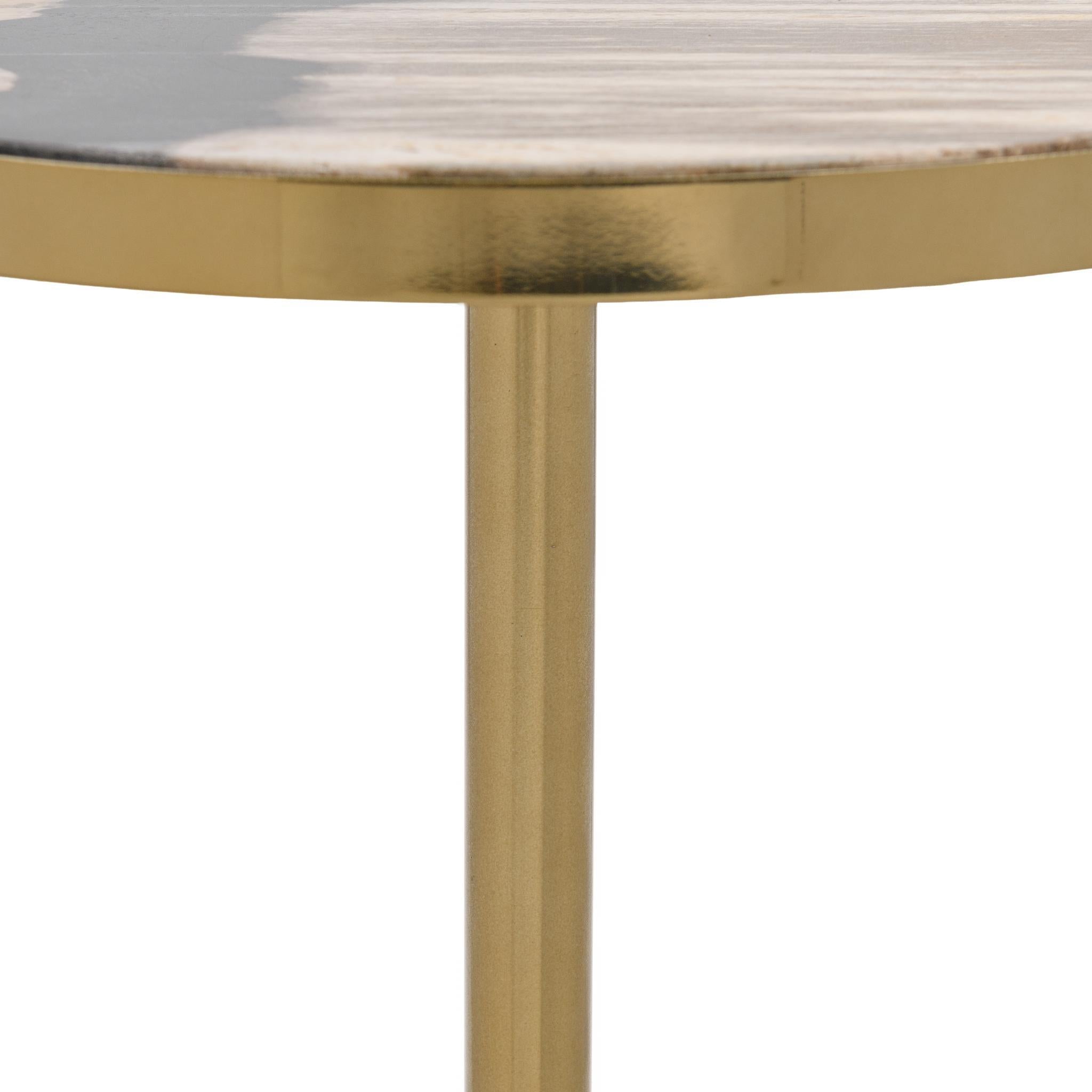 Jordyn Accent Table - Molten Husk