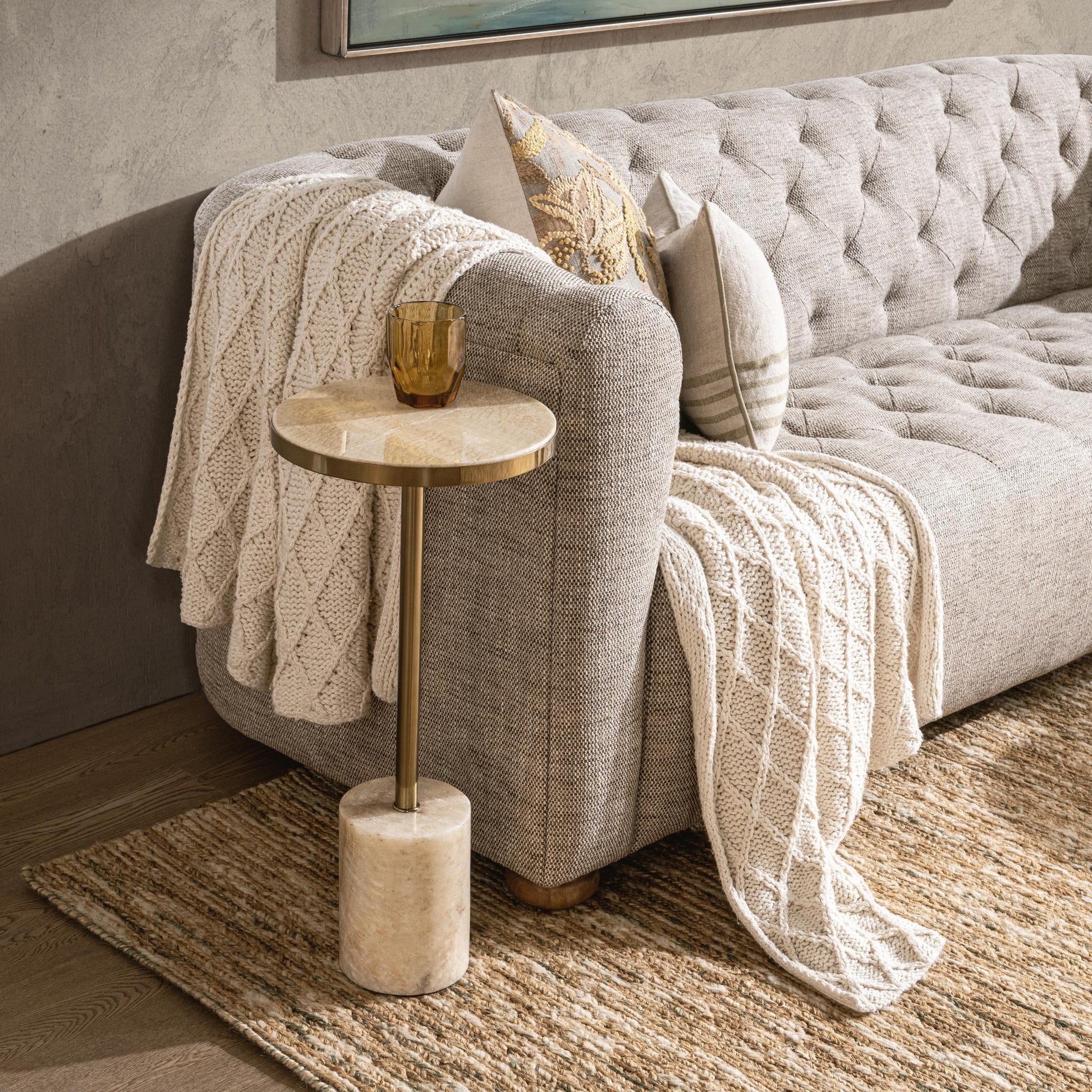 Jordyn Accent Table - Champagne
