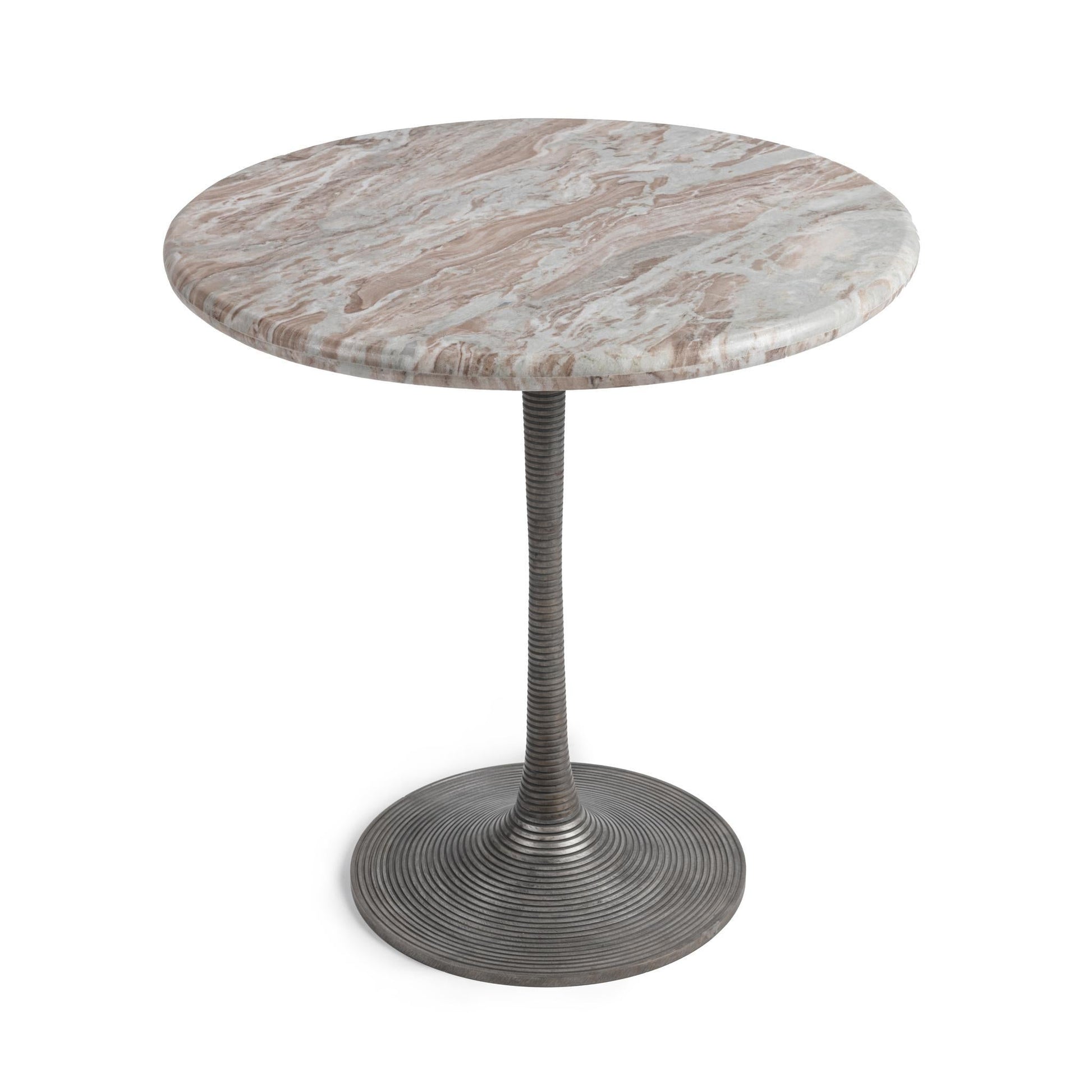 Hannabelle 30" Round Dining Table - Blushed Moon