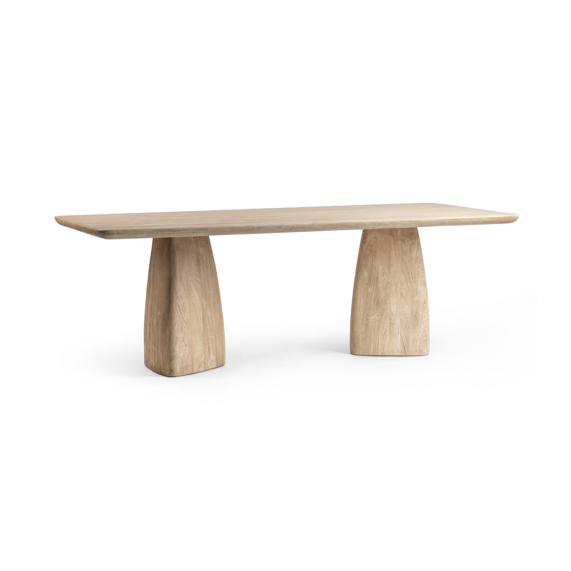 Torino 90" Dining Table - Sandstone Greige