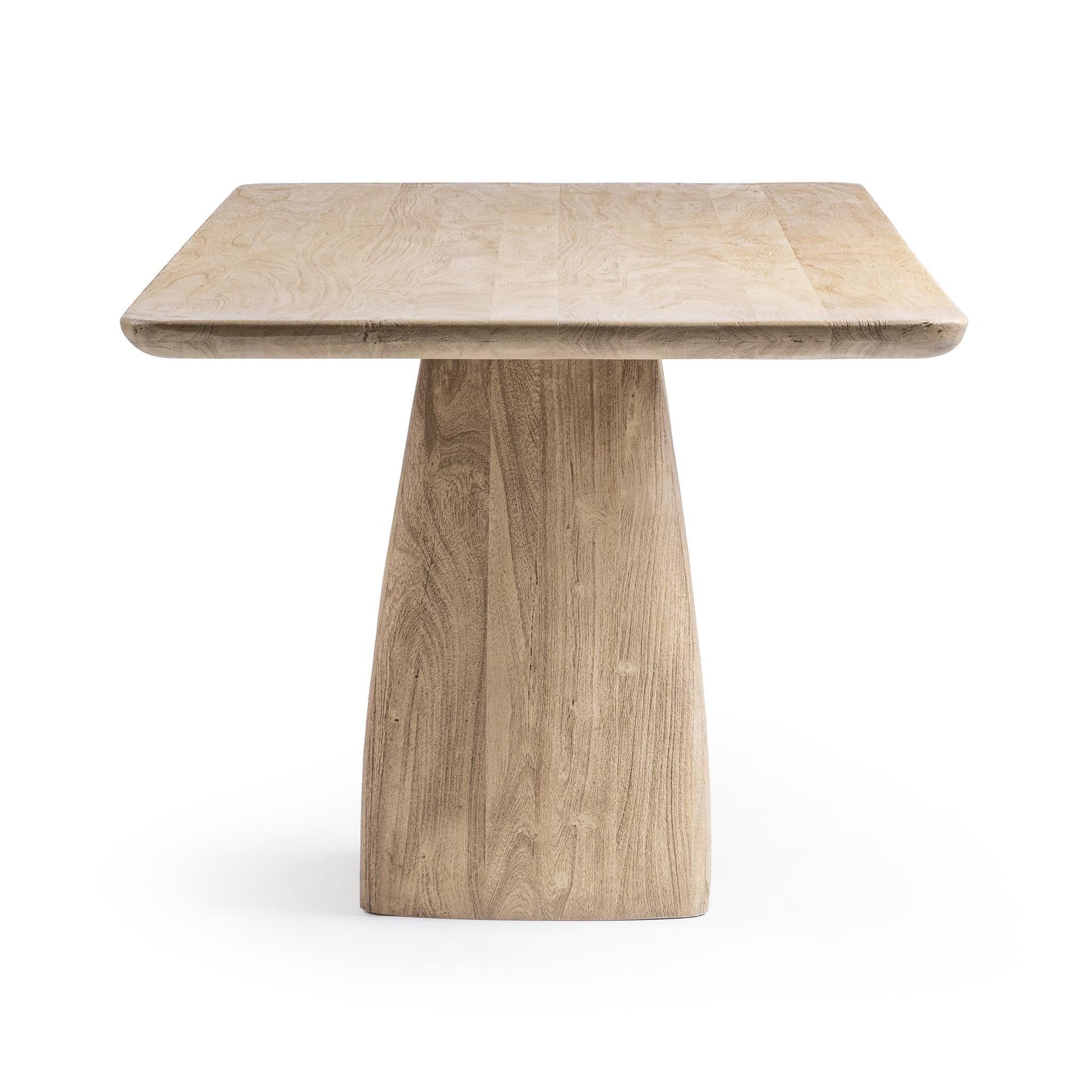Torino 90" Dining Table - Sandstone Greige