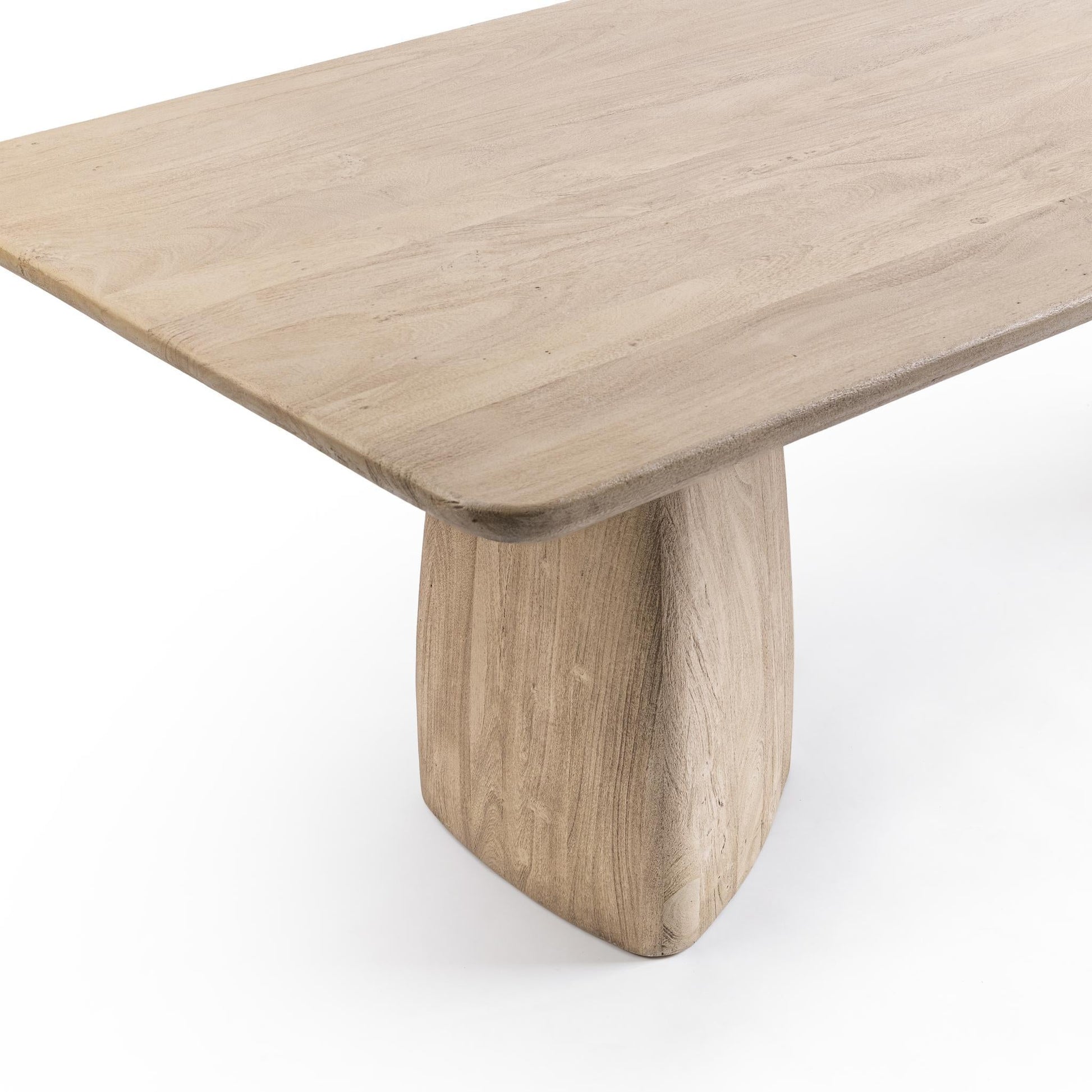 Torino 90" Dining Table - Sandstone Greige