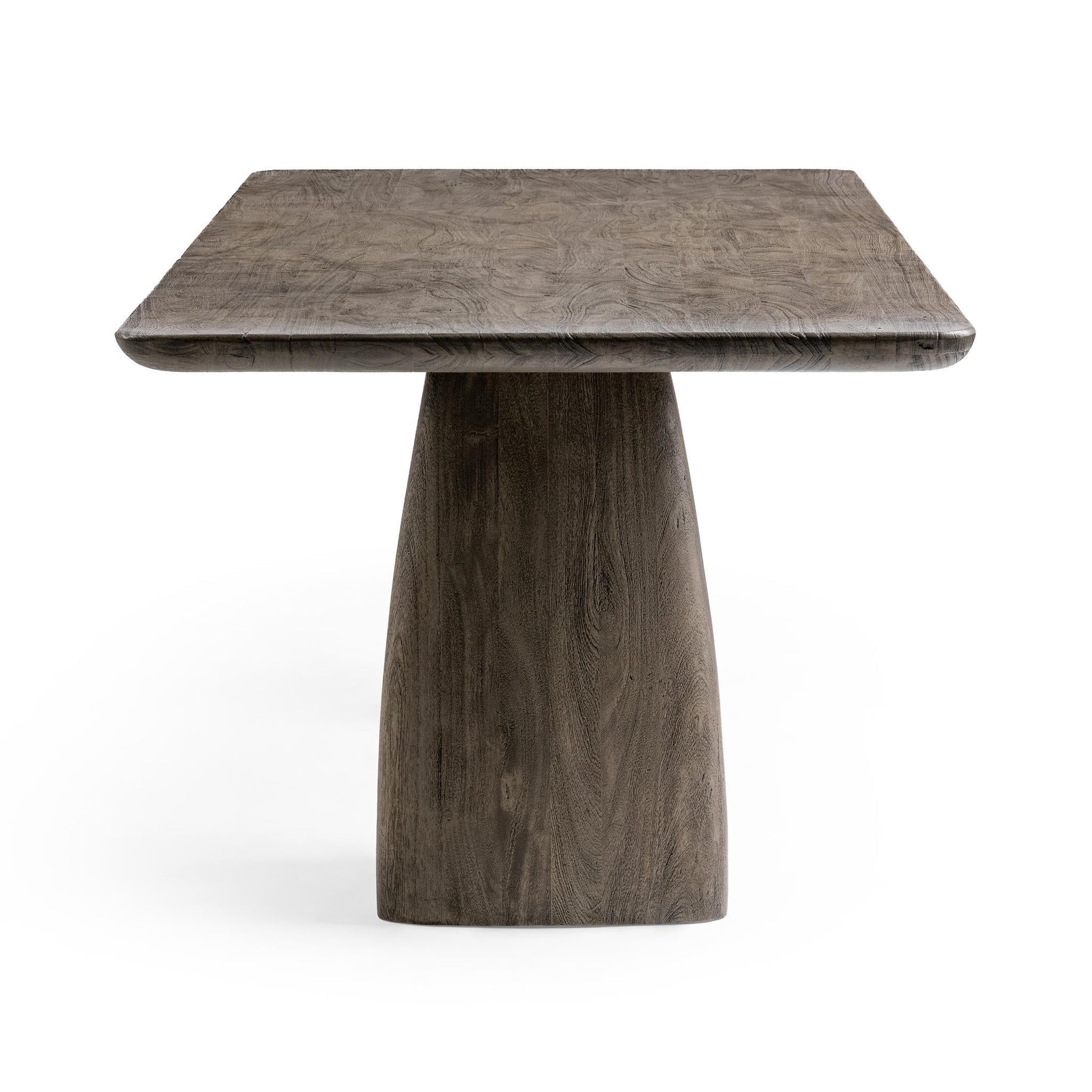 Torino 90" Dining Table - Smoked Ash