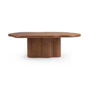 Alvaro 94" Freeform Dining Table - Chestnut