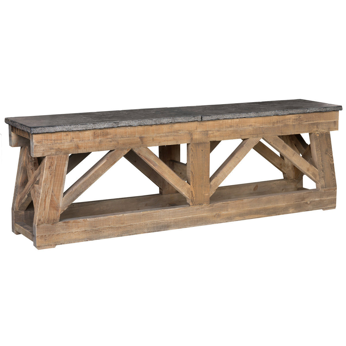 Marbella Solid Wood Rectangle Console Table - 51030233