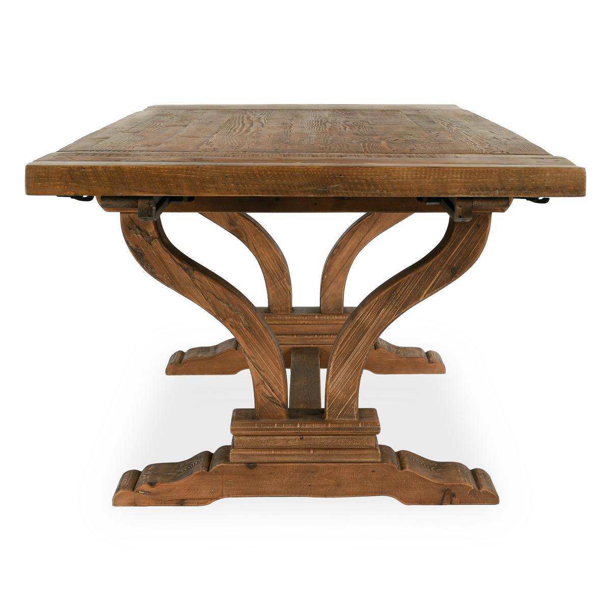 Alexander Extendable Dining Table - Brown