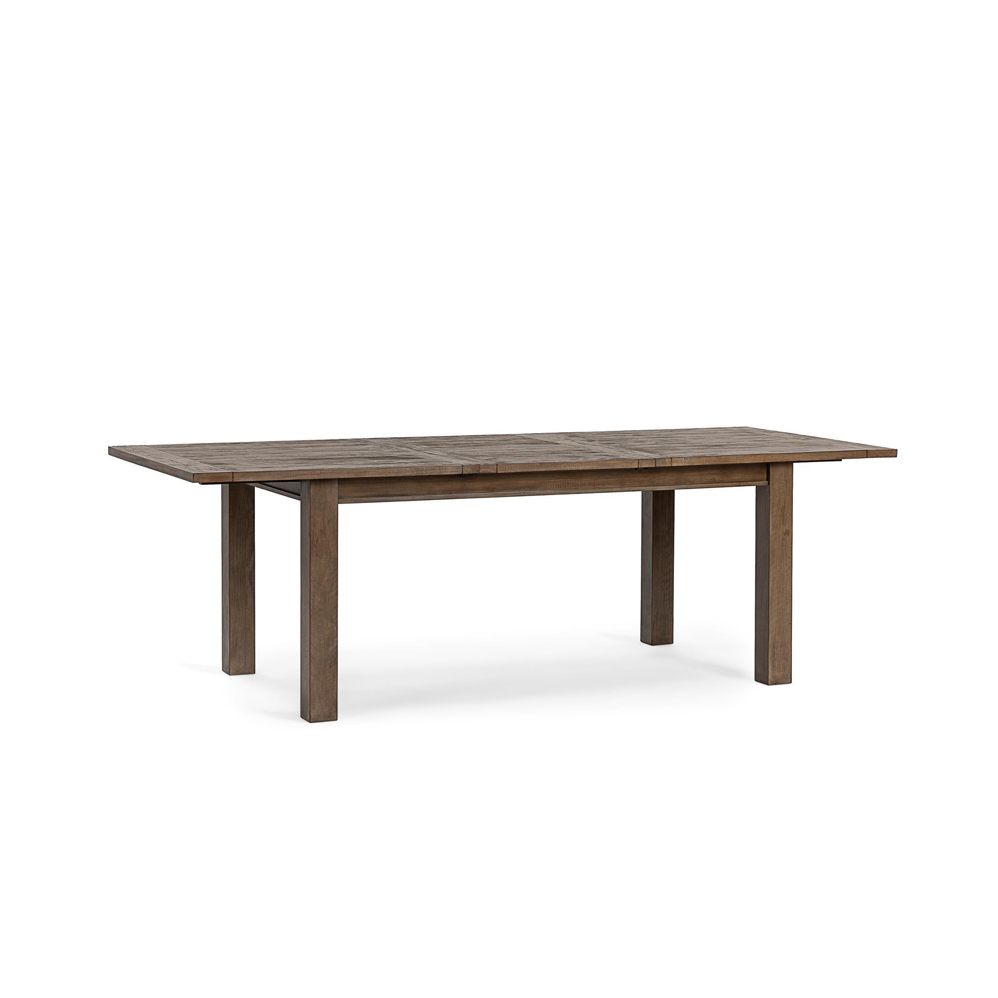Driftwood 71"-94" Extendable Dining Table - Distressed Brown