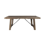 Tuscany Extendable Dining Table - Distressed Brown