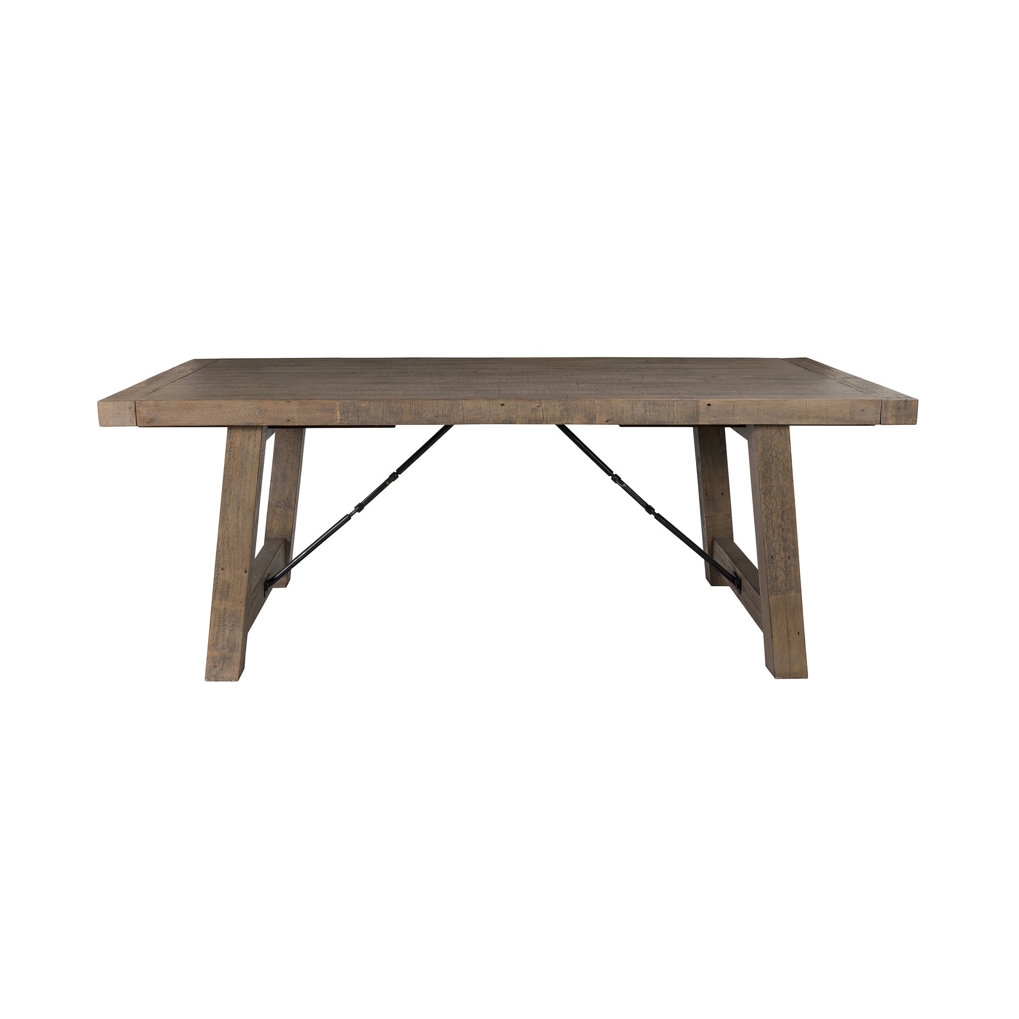 Tuscany Extendable Dining Table - Distressed Brown