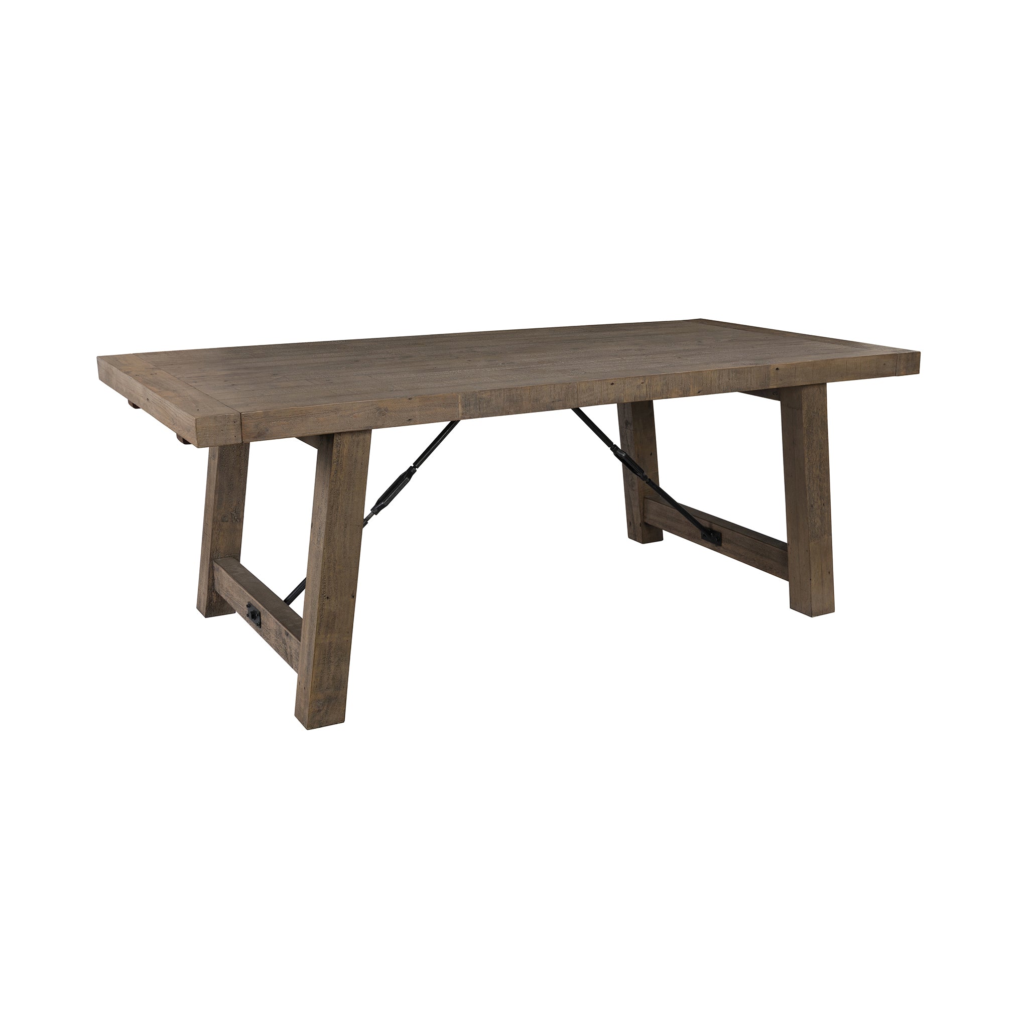 Tuscany Extendable Dining Table - Distressed Brown