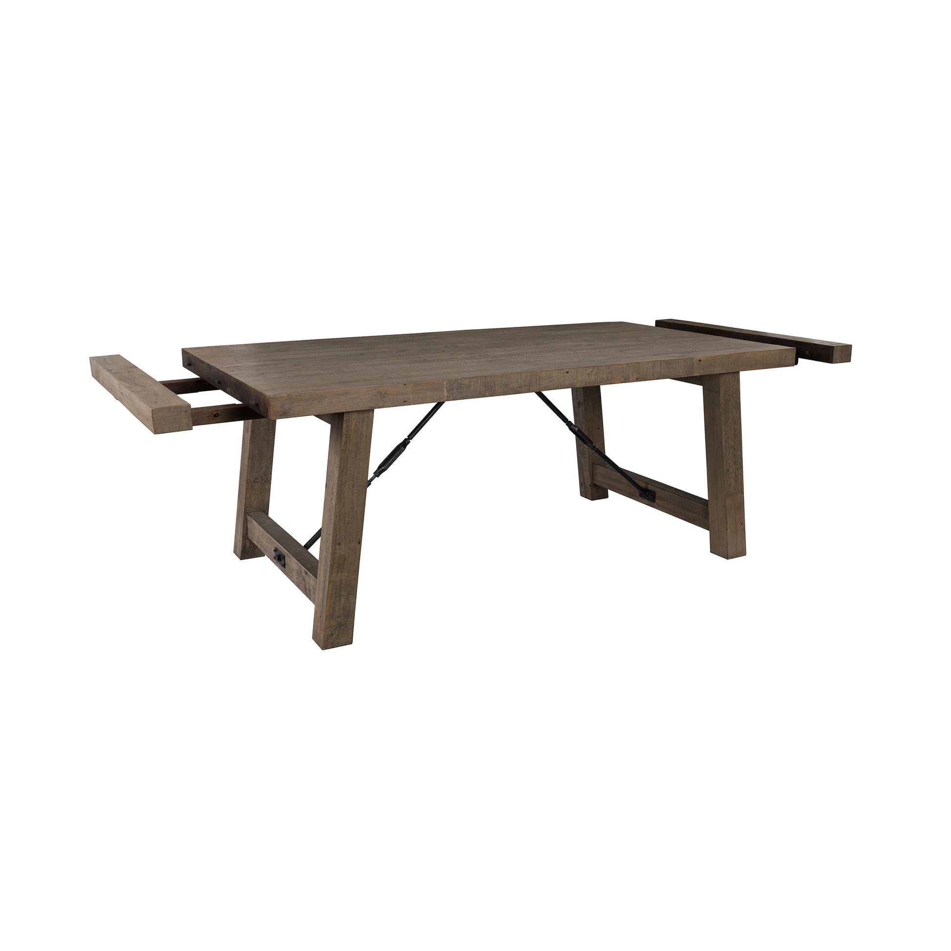 Tuscany Extendable Dining Table - Distressed Brown