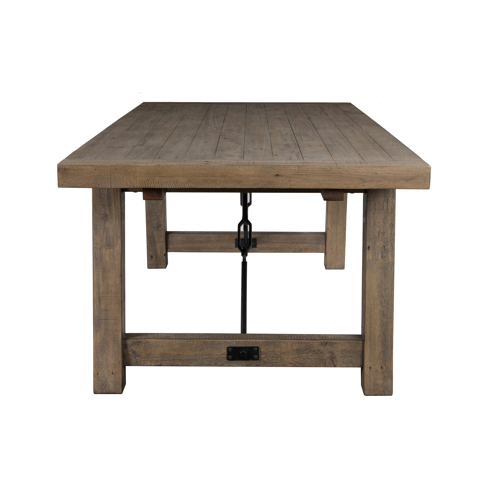 Tuscany Extendable Dining Table - Distressed Brown