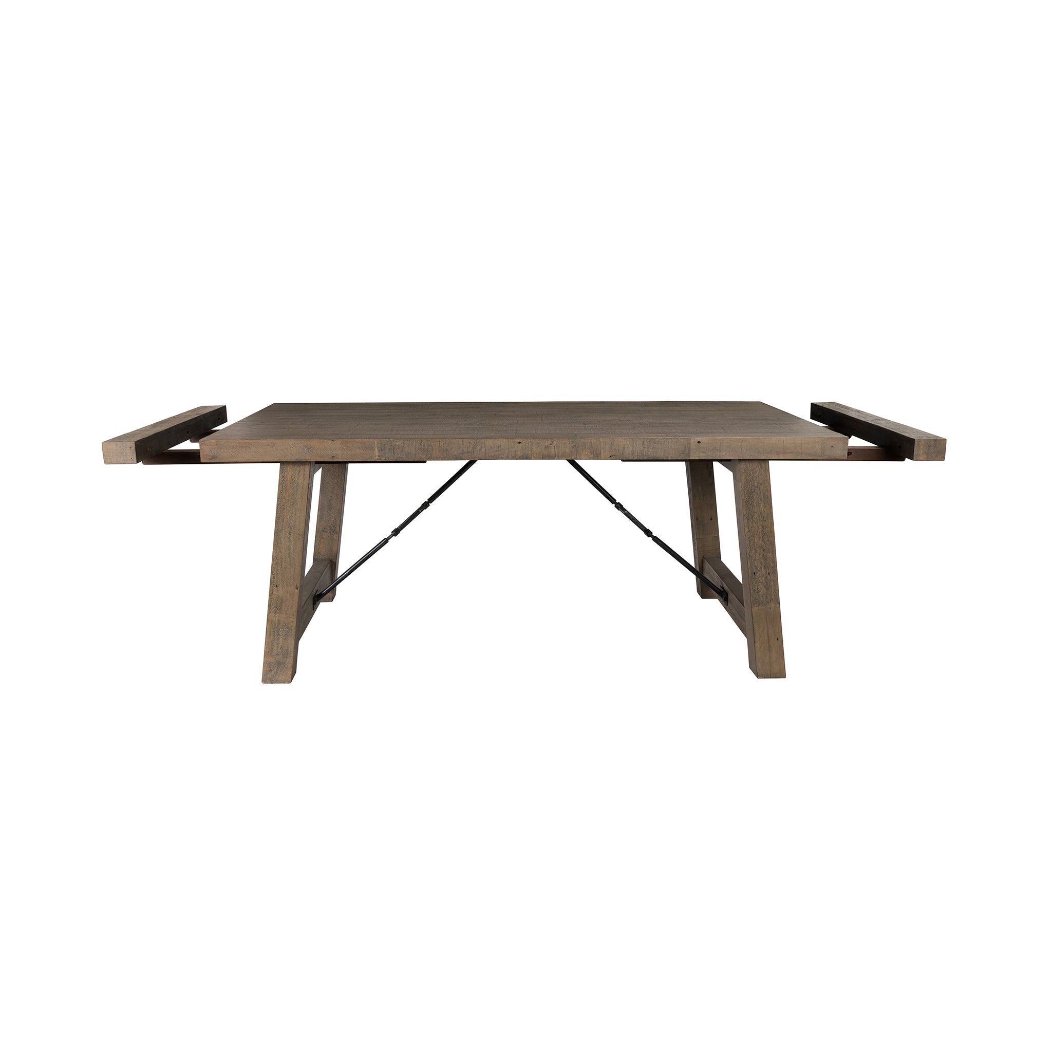 Tuscany Extendable Dining Table - Distressed Brown