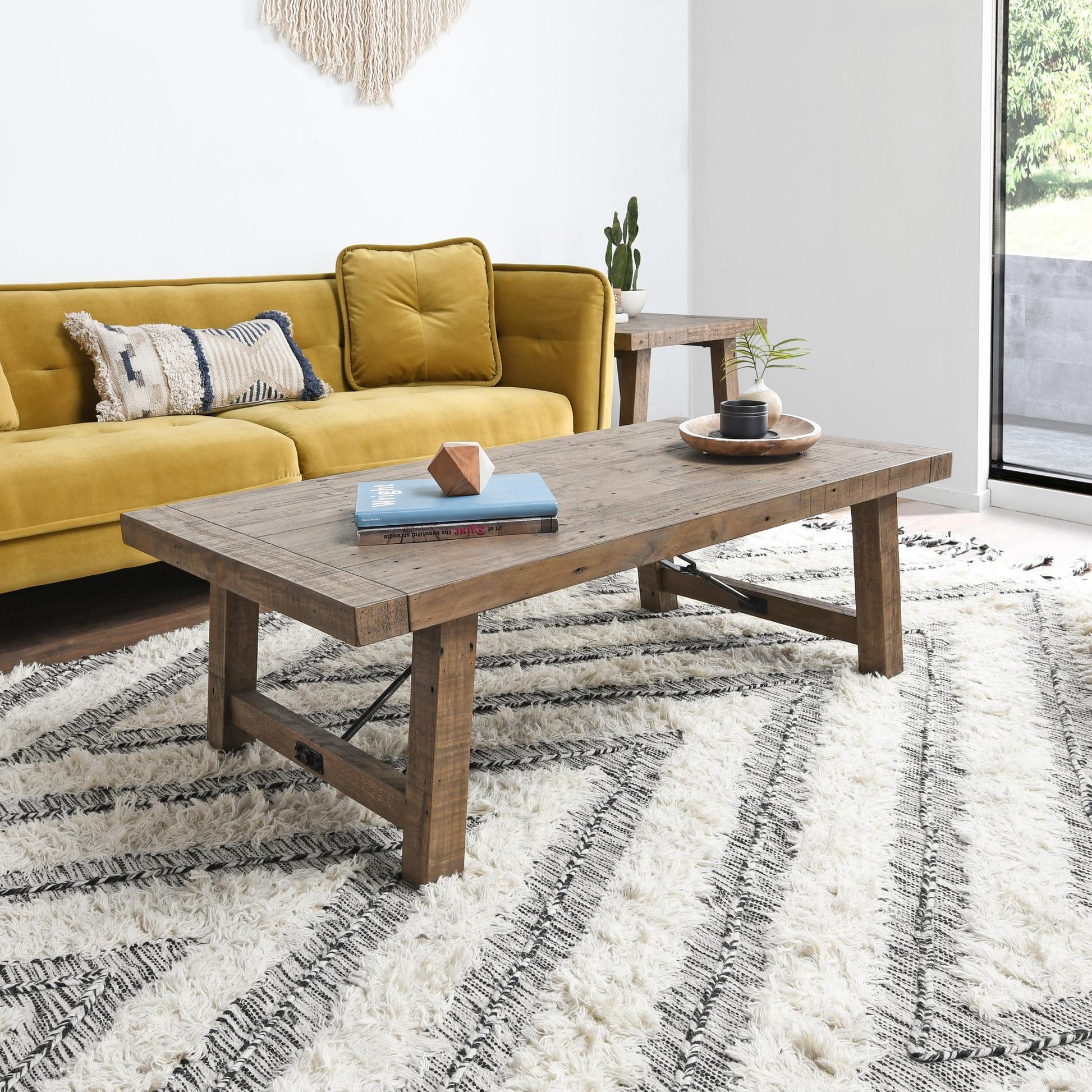 Tuscany Coffee Table - Distressed Brown