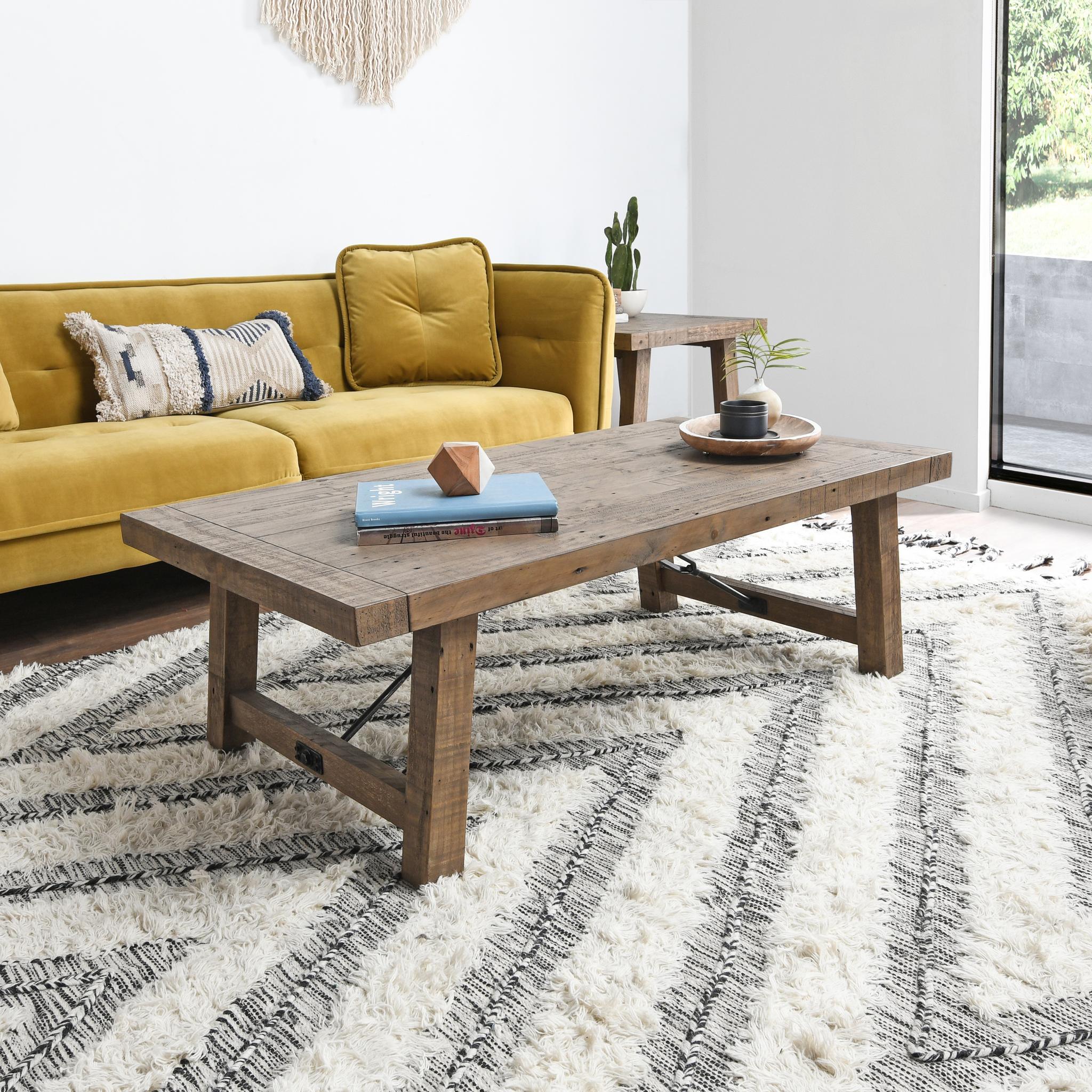 Tuscany Coffee Table - Distressed Brown