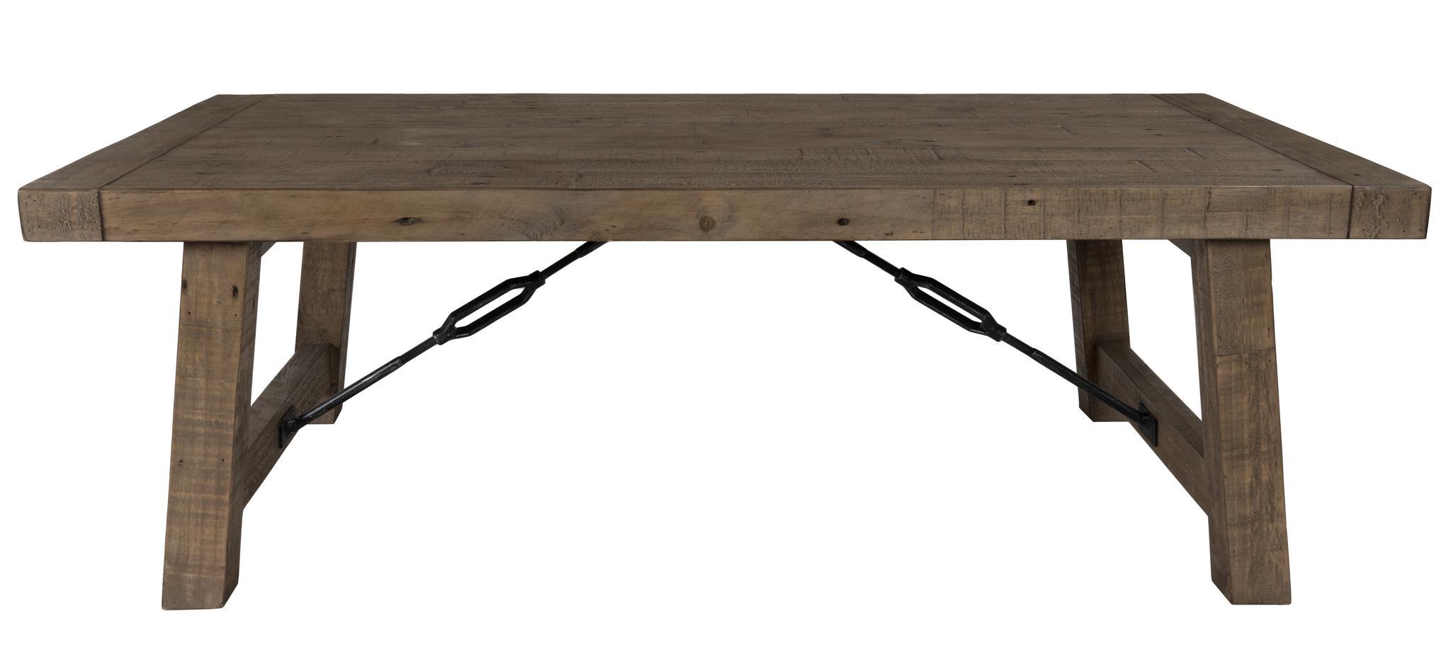 Tuscany Coffee Table - Distressed Brown