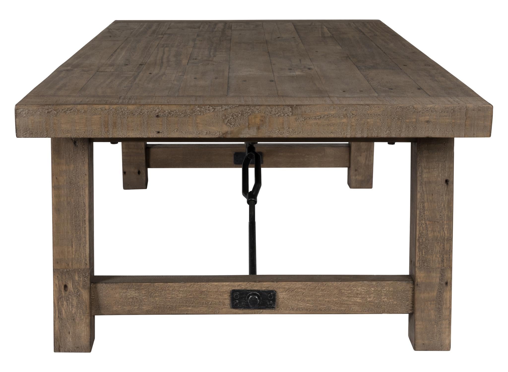 Tuscany Coffee Table - Distressed Brown
