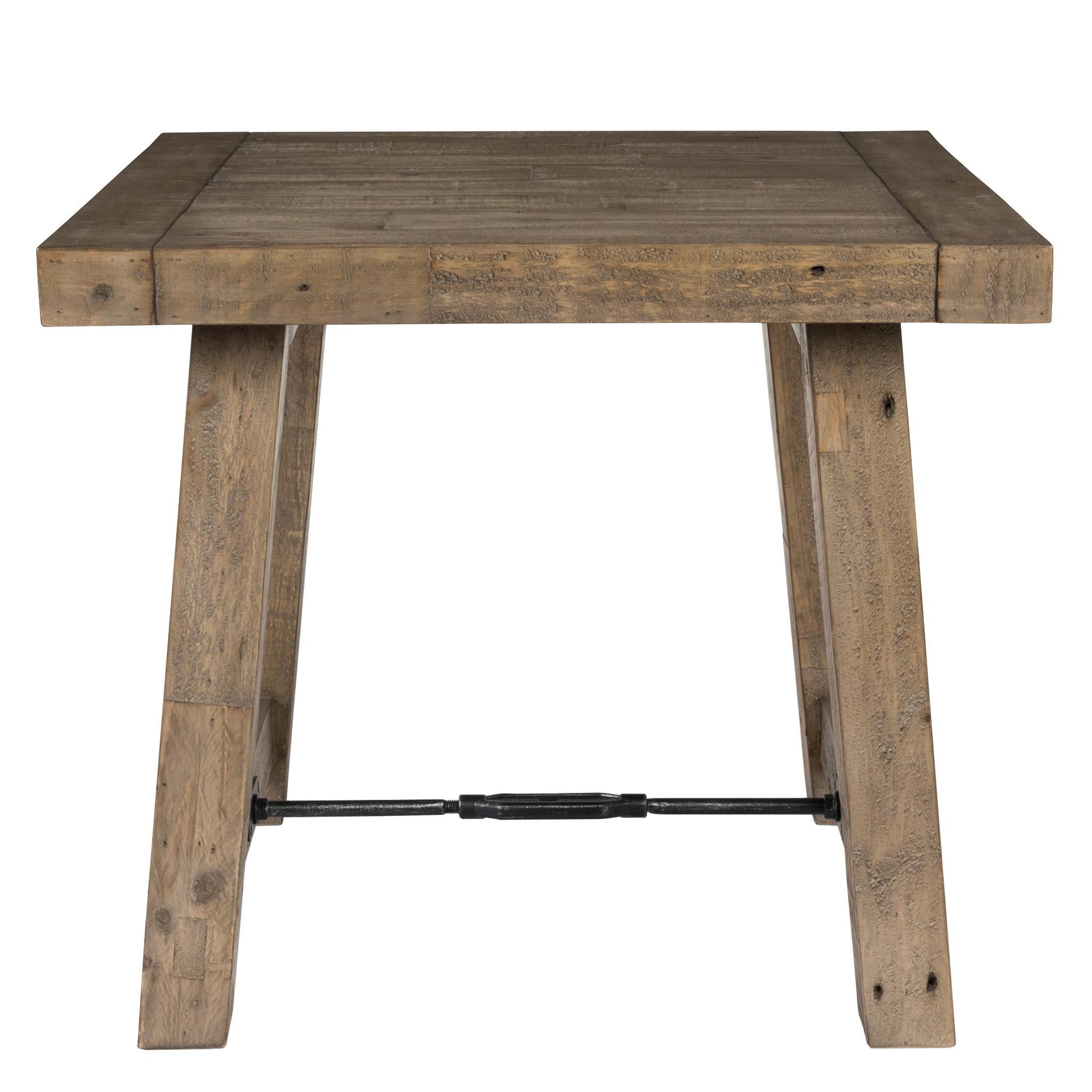 Tuscany End Table - Distressed Brown