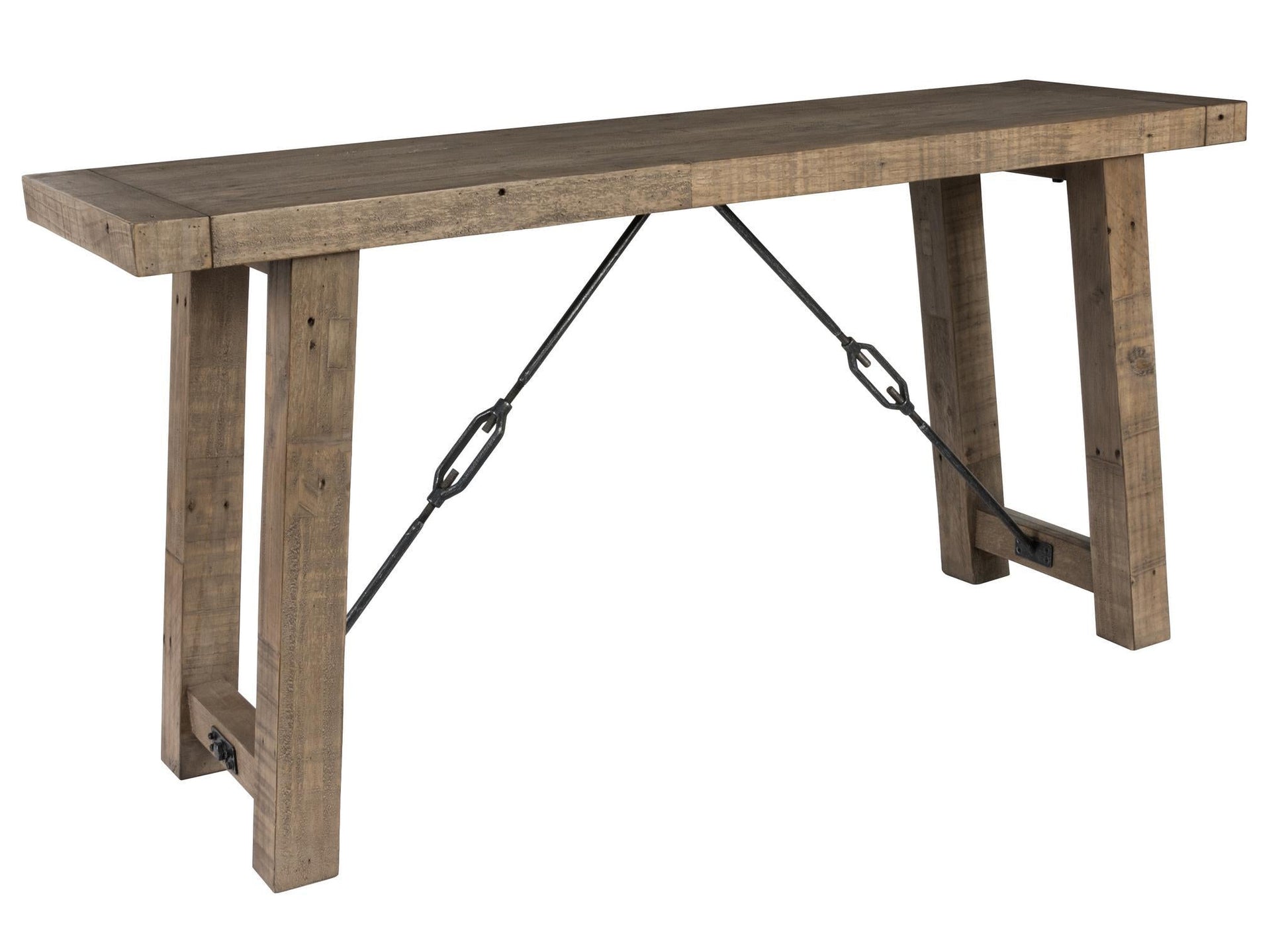 Tuscany Console Table - Distressed Brown