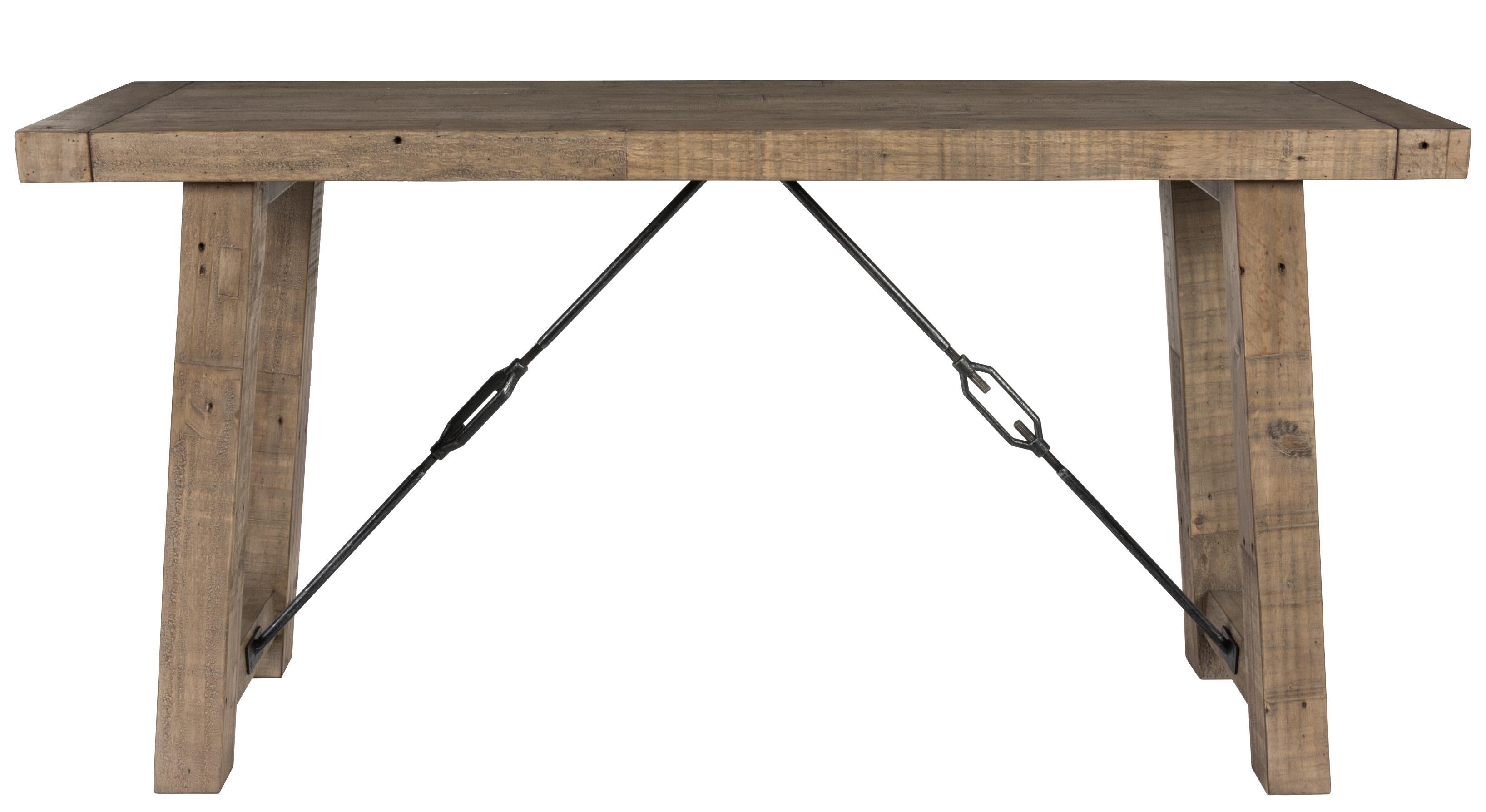 Tuscany Console Table - Distressed Brown