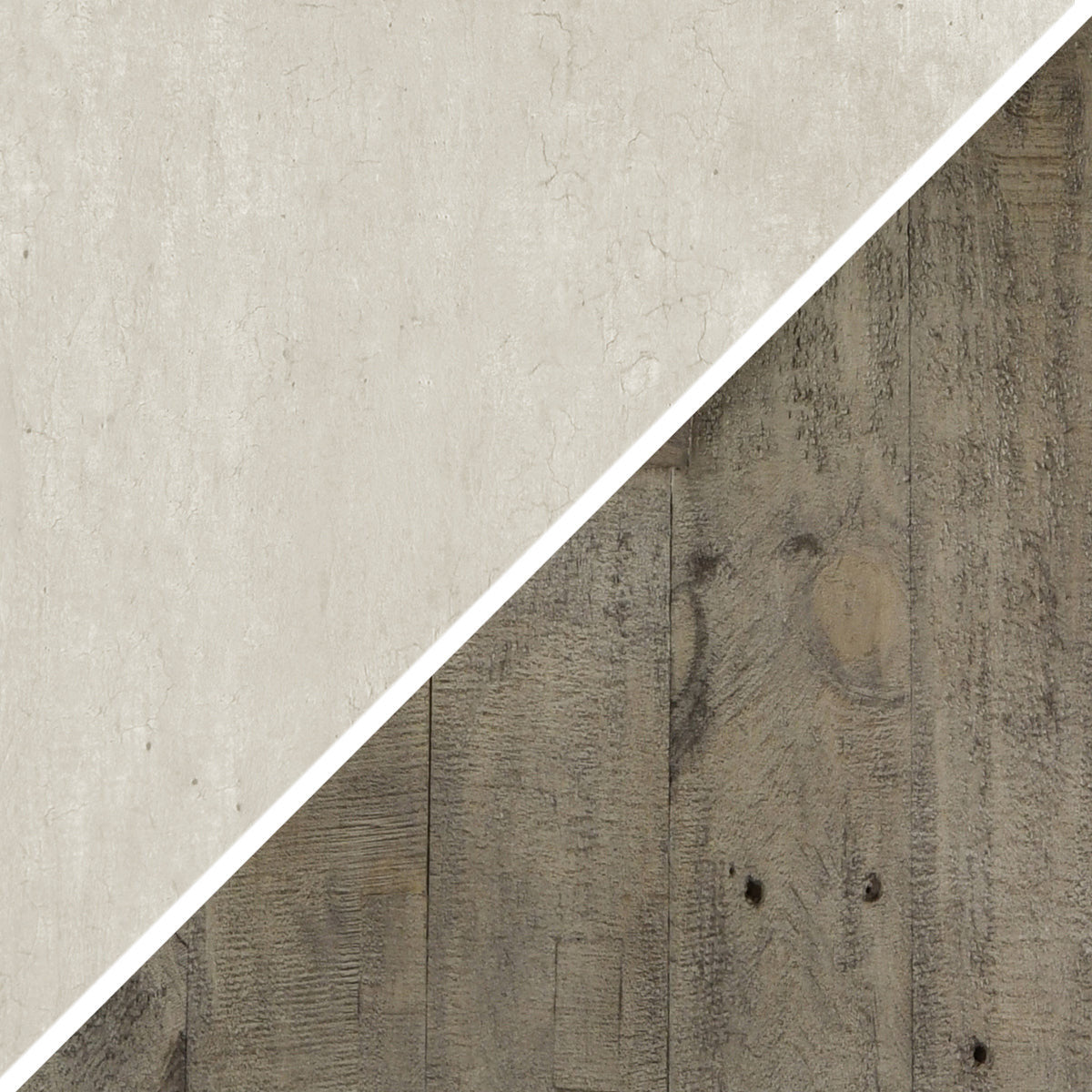 Durant Solid Wood Rectangle Console Table - Distressed Gray-Weathered Chalk