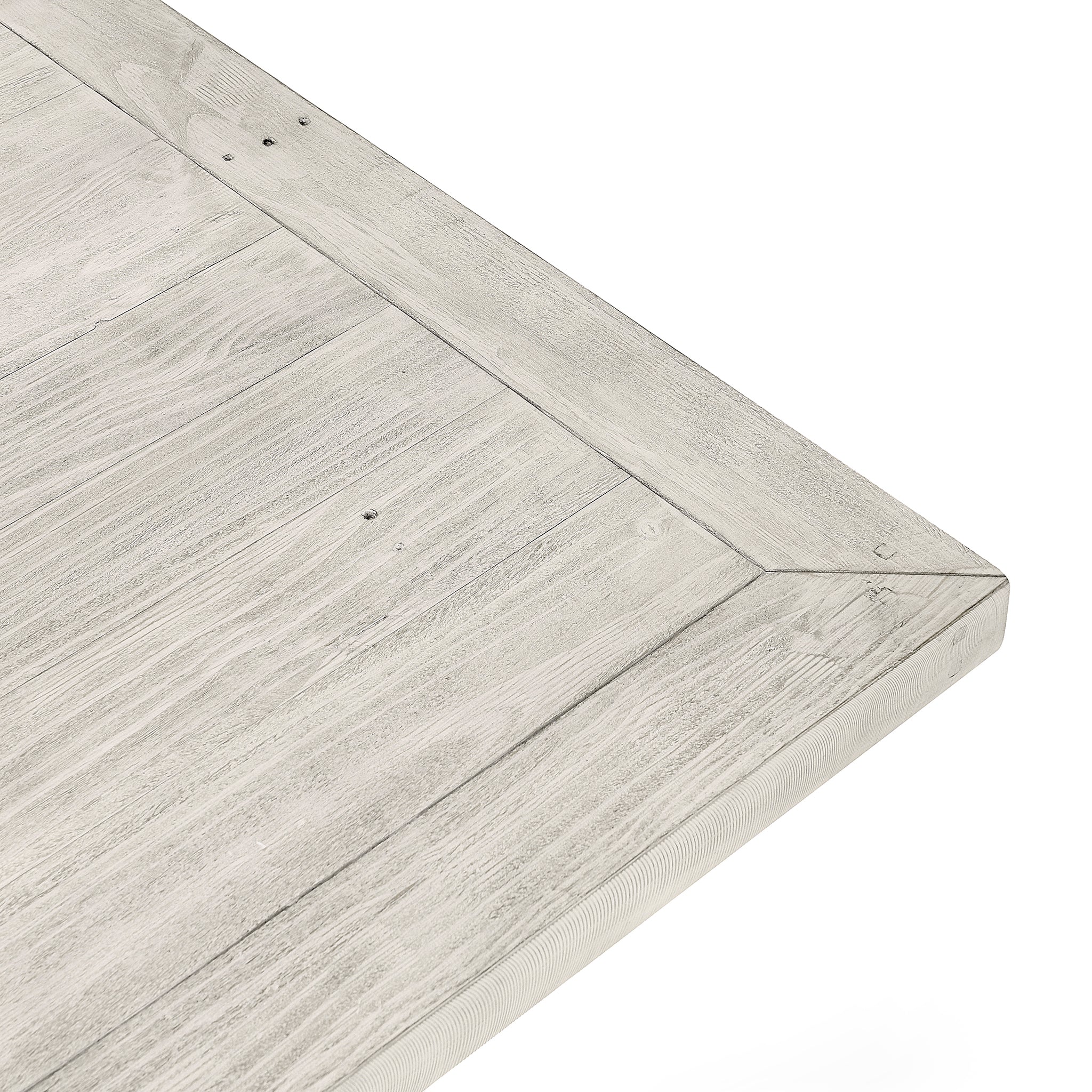 Caleb Dining Table - Distressed Ivory