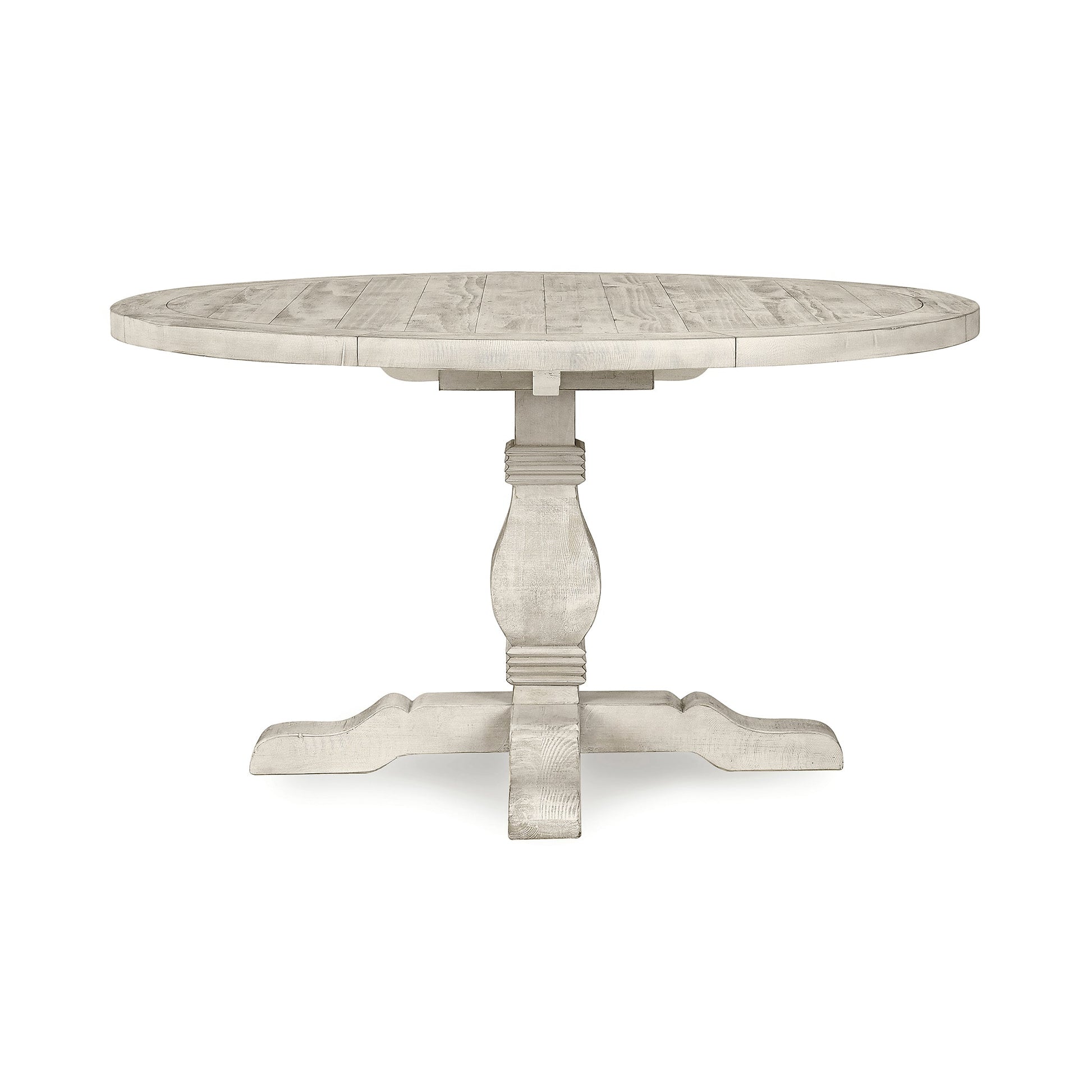 Caleb Dining Table - Distressed Ivory