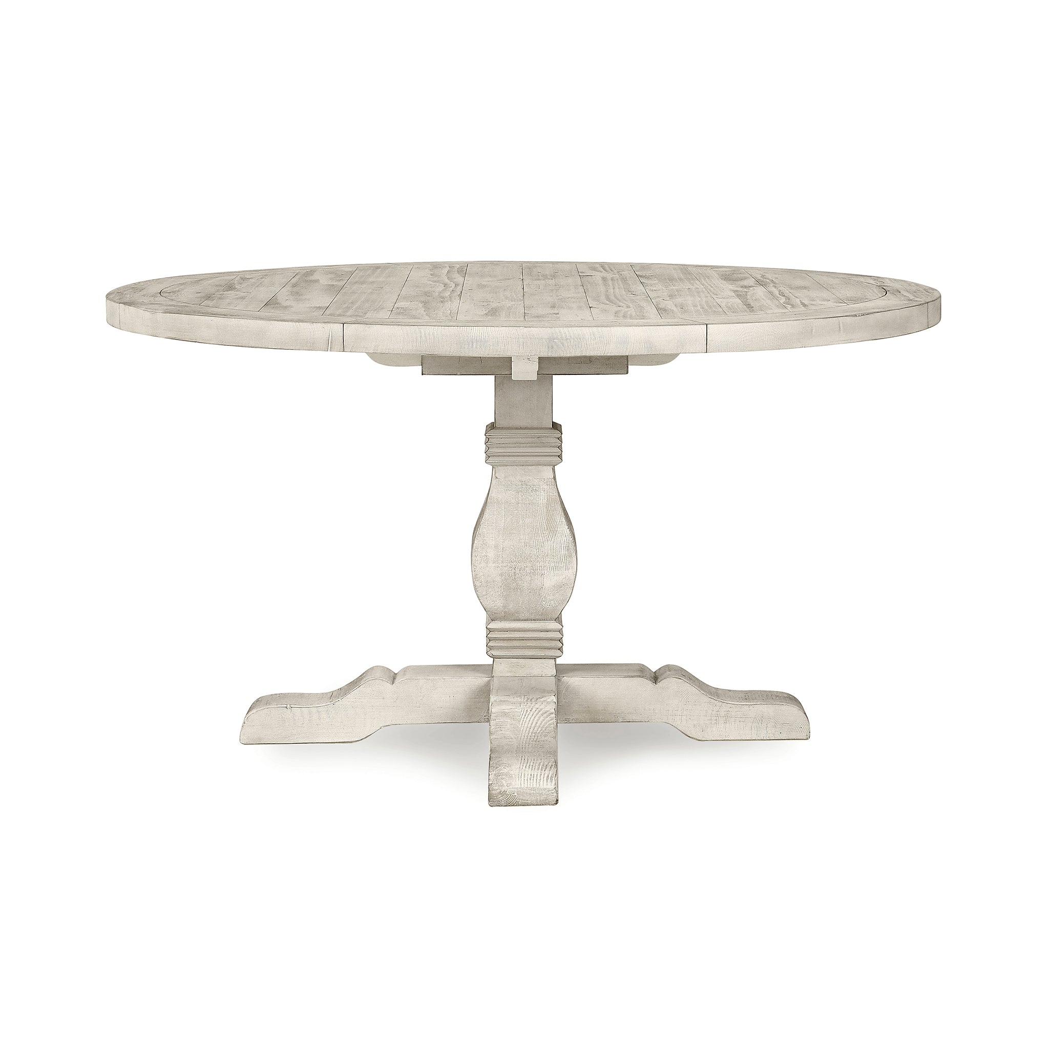 Caleb Dining Table - Distressed Ivory