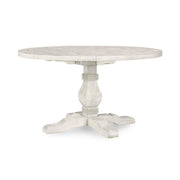 Caleb Dining Table - Distressed Ivory
