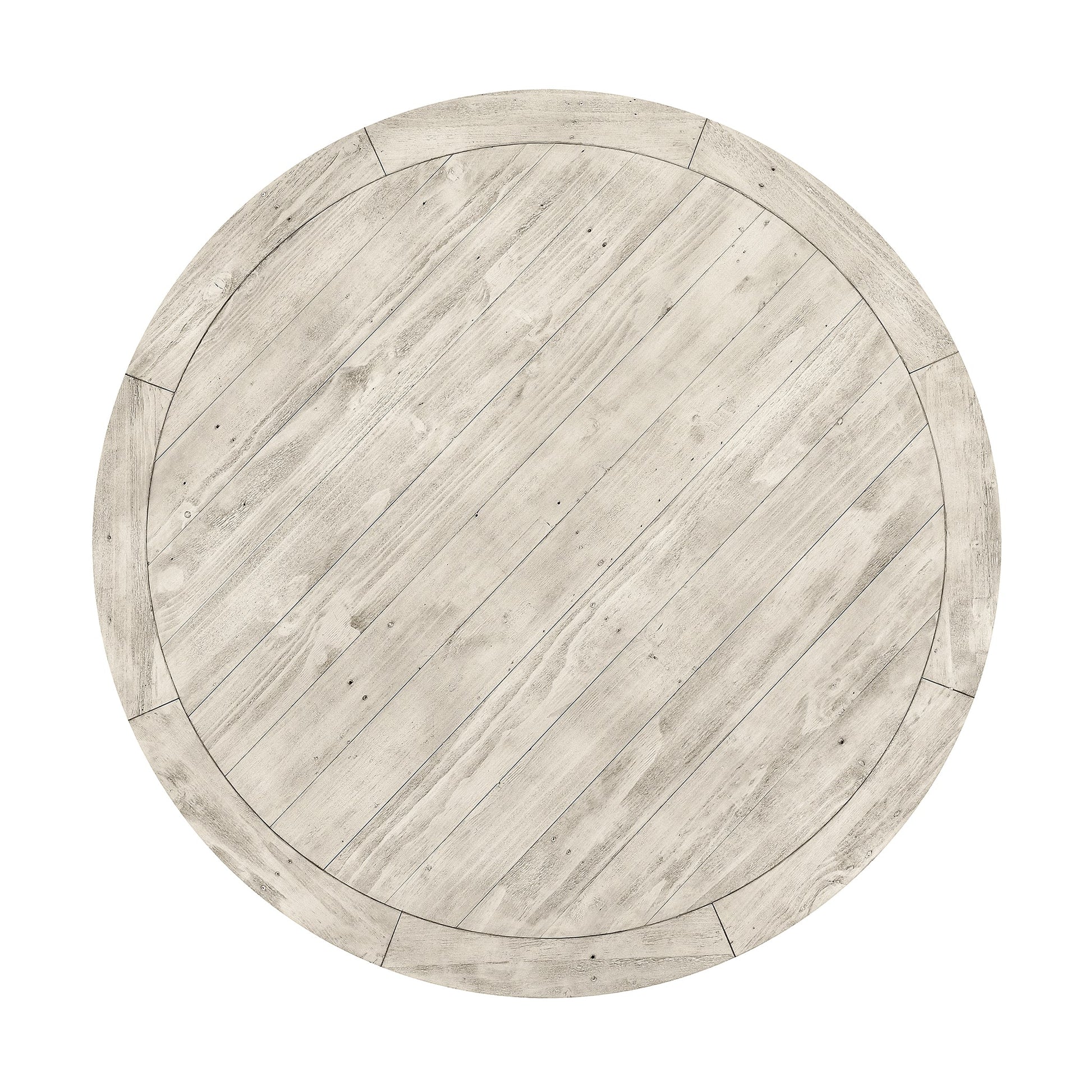 Caleb Dining Table - Distressed Ivory
