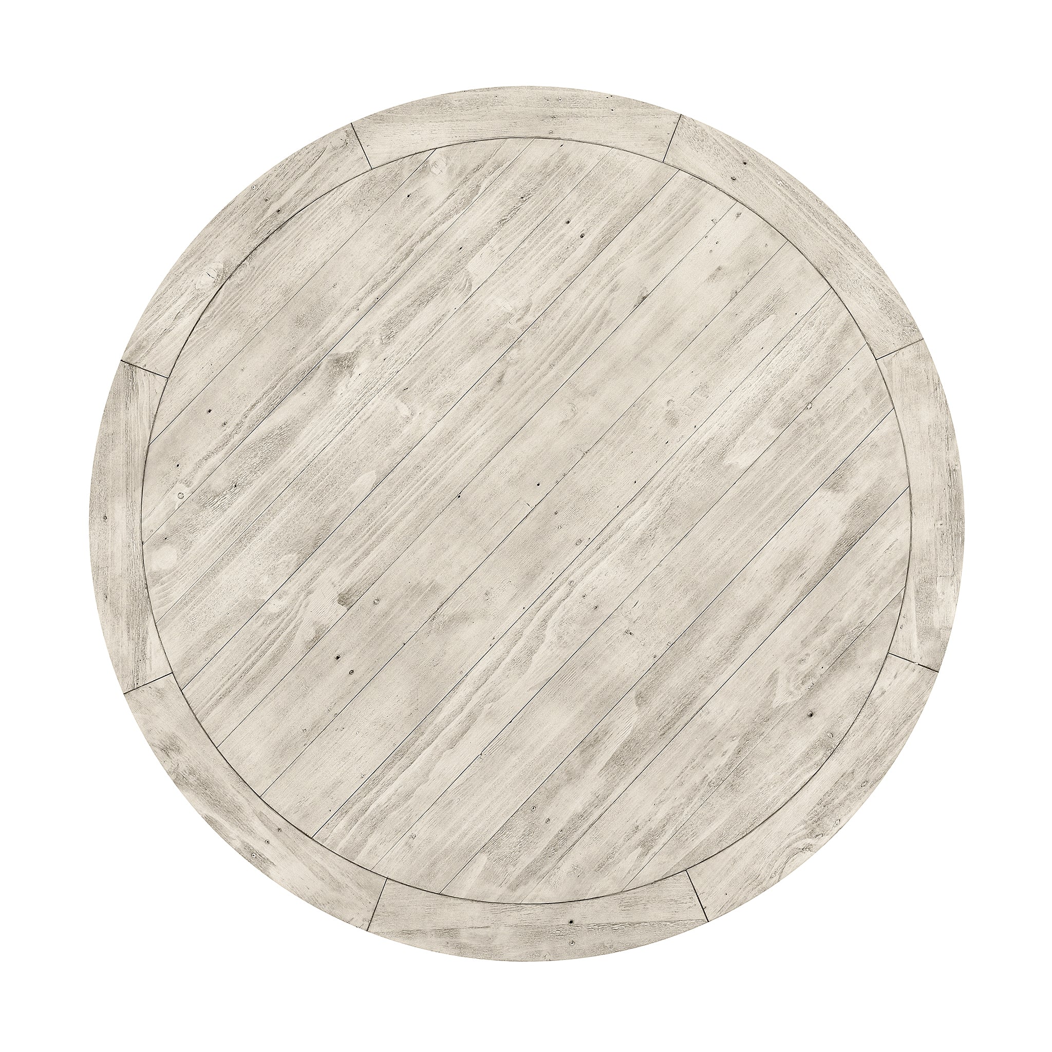 Caleb Dining Table - Distressed Ivory