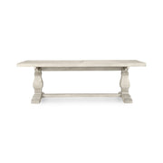 Caleb Dining Table - Distressed Ivory
