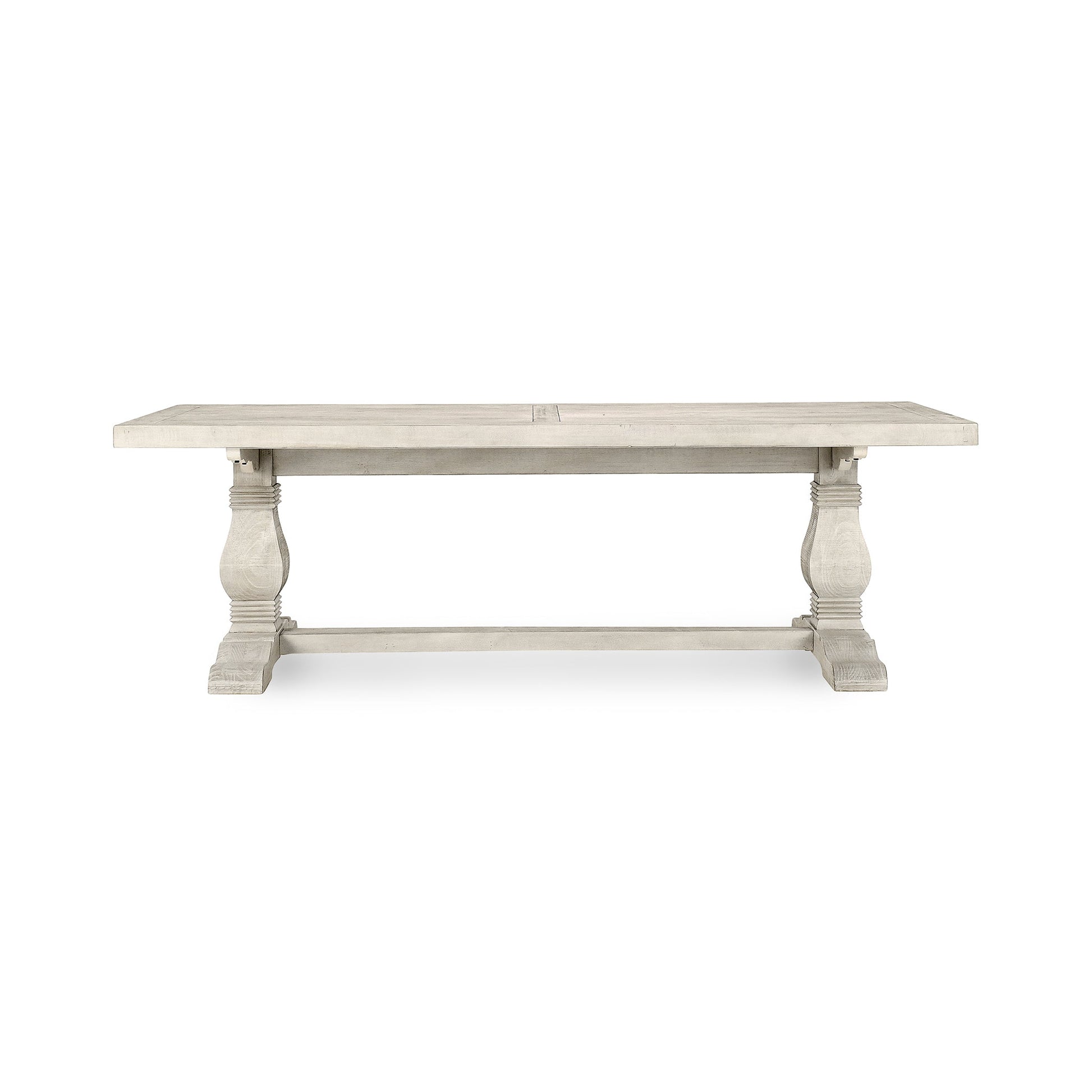Caleb Dining Table - Distressed Ivory