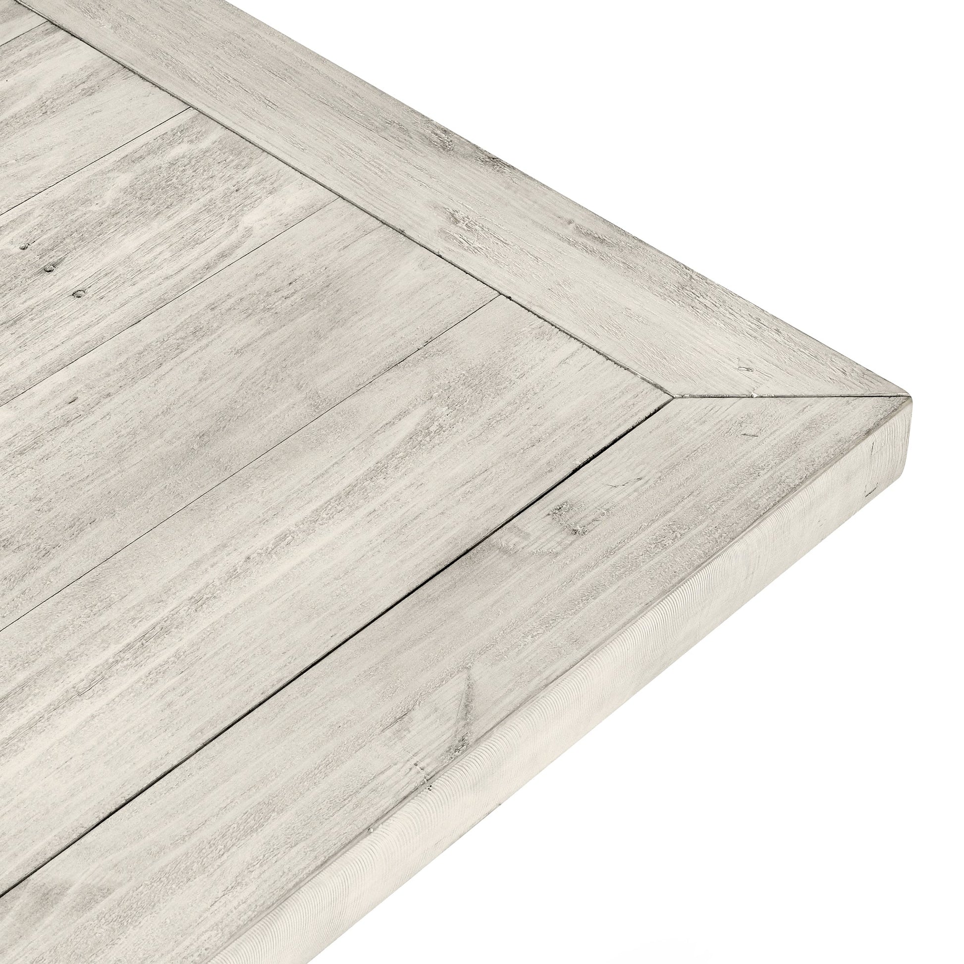 Caleb Dining Table - Distressed Ivory