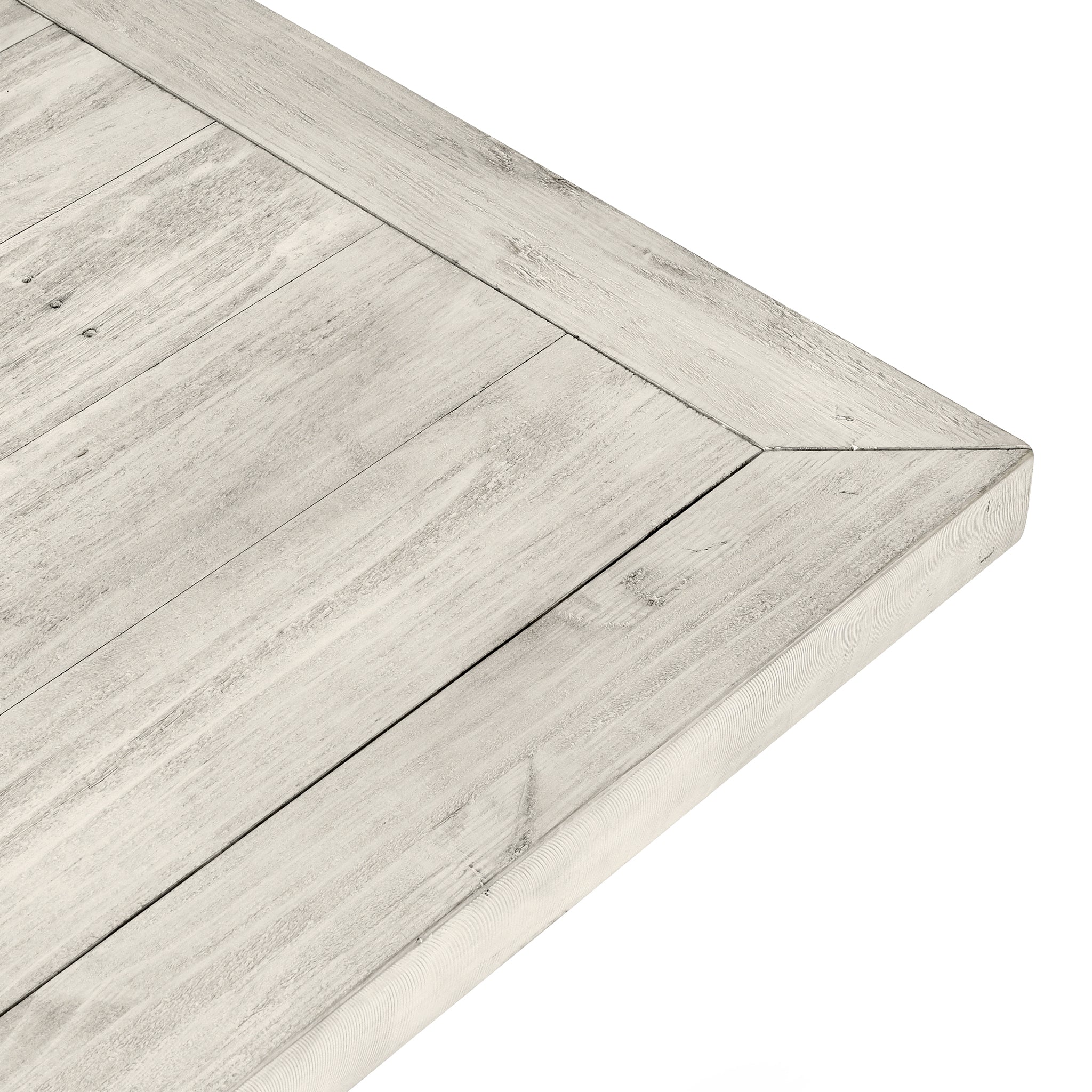 Caleb Dining Table - Distressed Ivory
